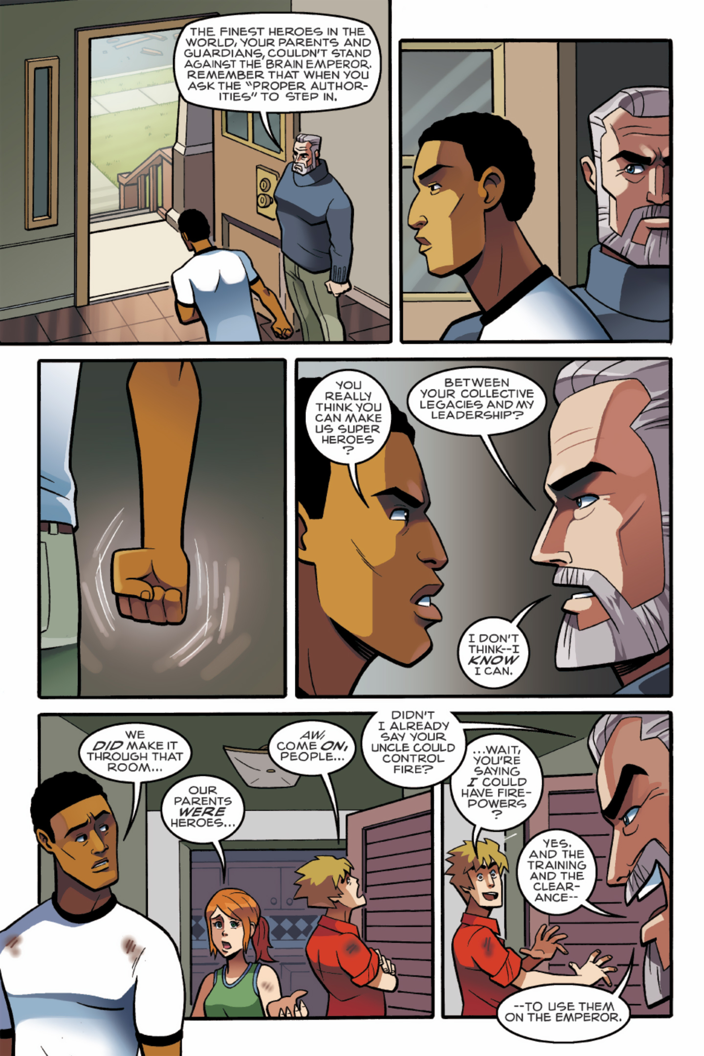 Read online New Crusaders: Rise Of The Heroes comic -  Issue #2 - Act IV - 6