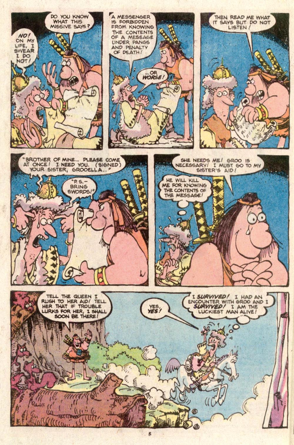 Read online Sergio Aragonés Groo the Wanderer comic -  Issue #18 - 5