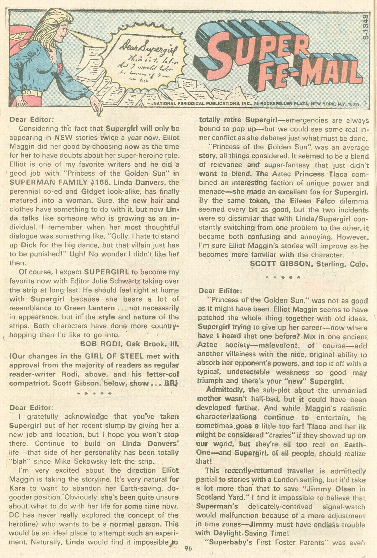 Read online The Superman Family comic -  Issue #168 - 97