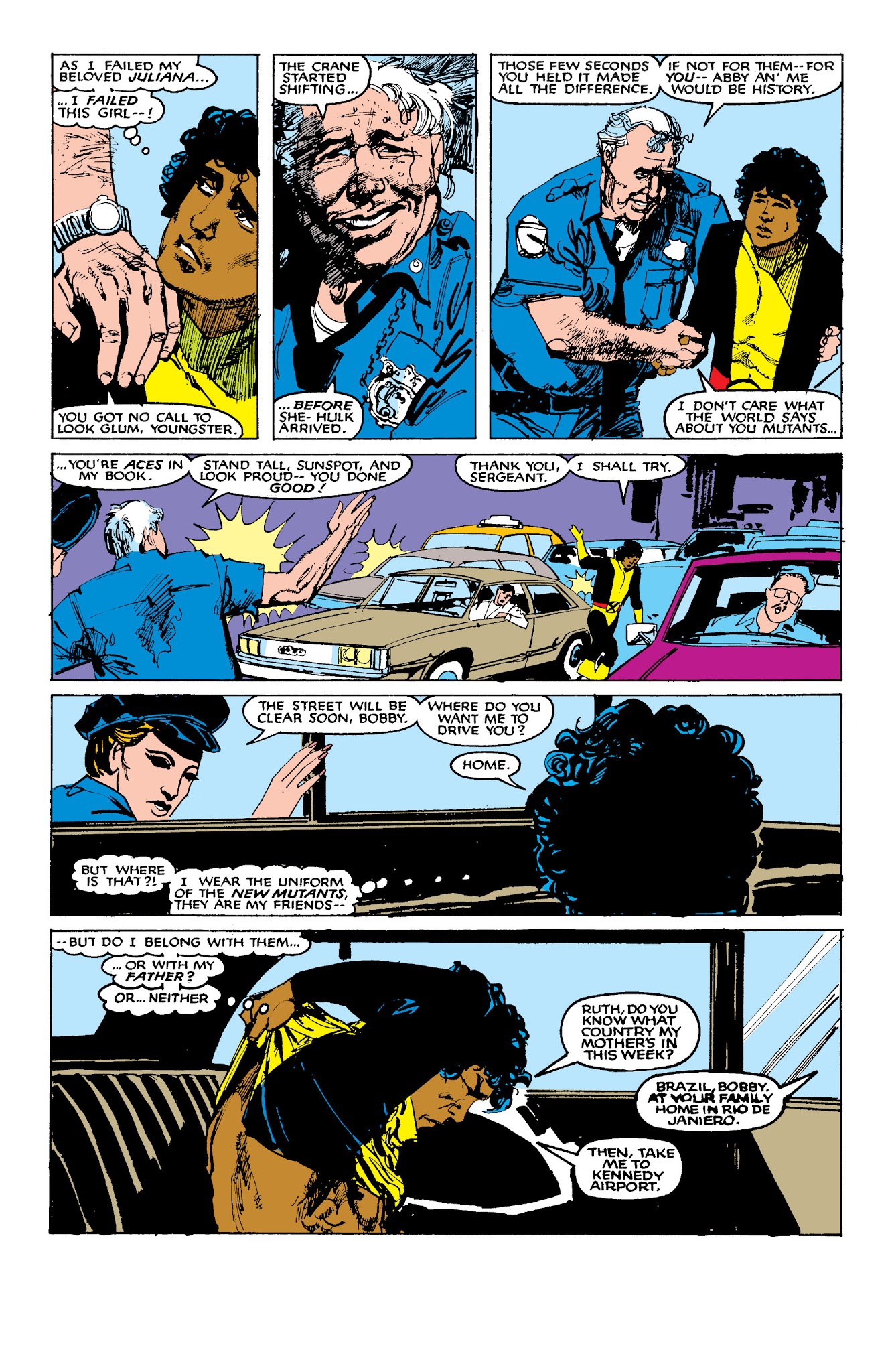 Read online New Mutants Classic comic -  Issue # TPB 5 - 176