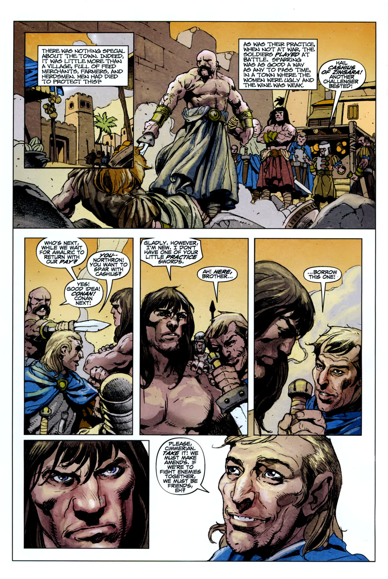 Read online Conan The Cimmerian comic -  Issue #9 - 9