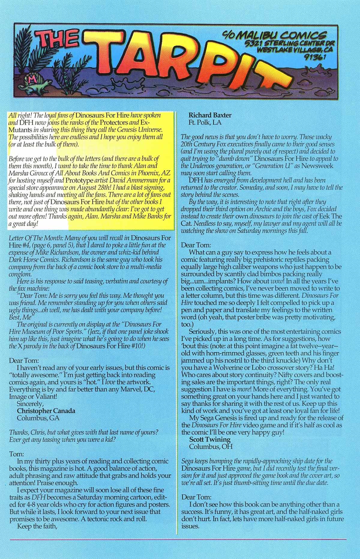 Read online Dinosaurs For Hire comic -  Issue #8 - 28