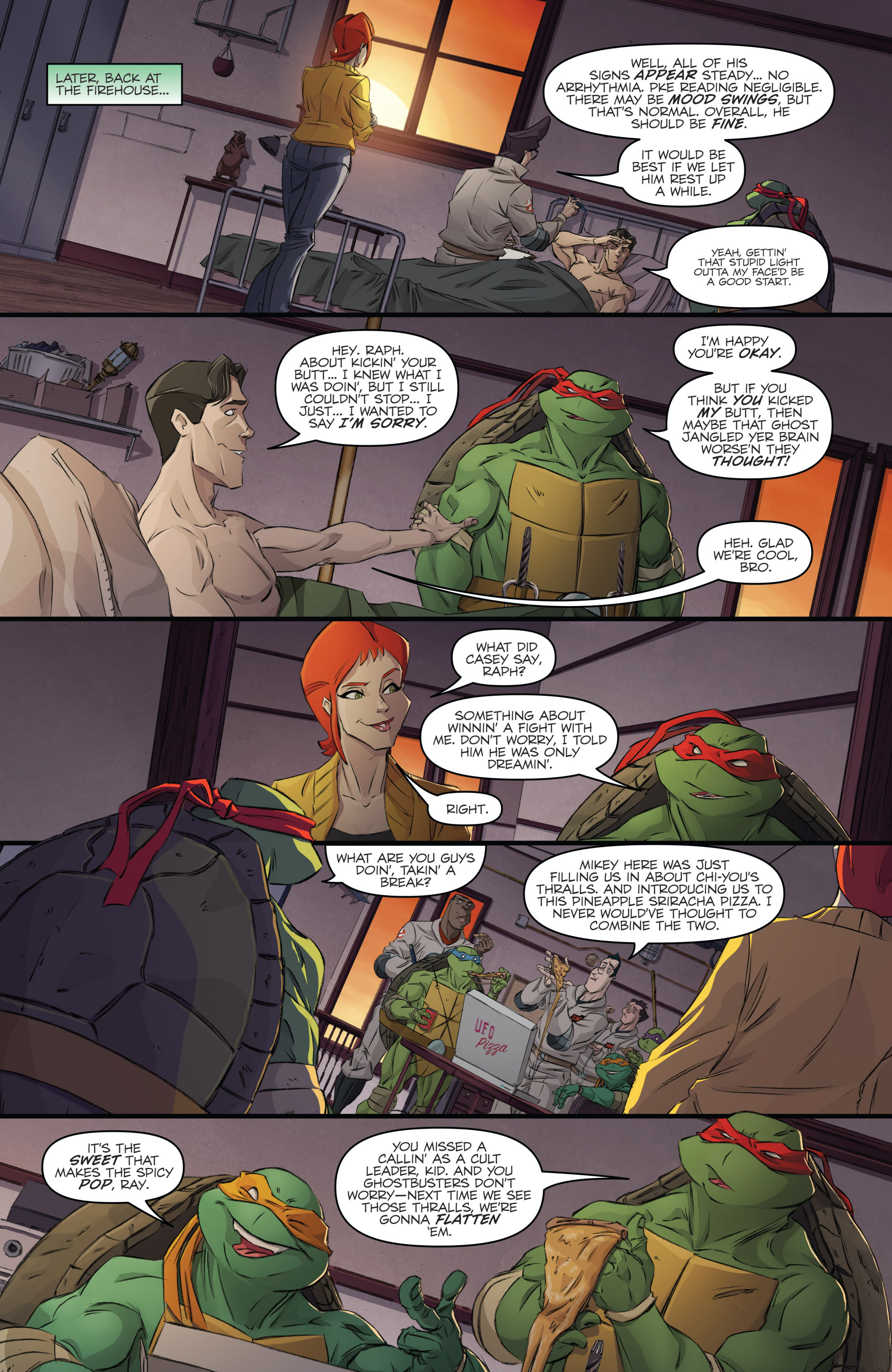 Read online Teenage Mutant Ninja Turtles/Ghostbusters comic -  Issue #3 - 24