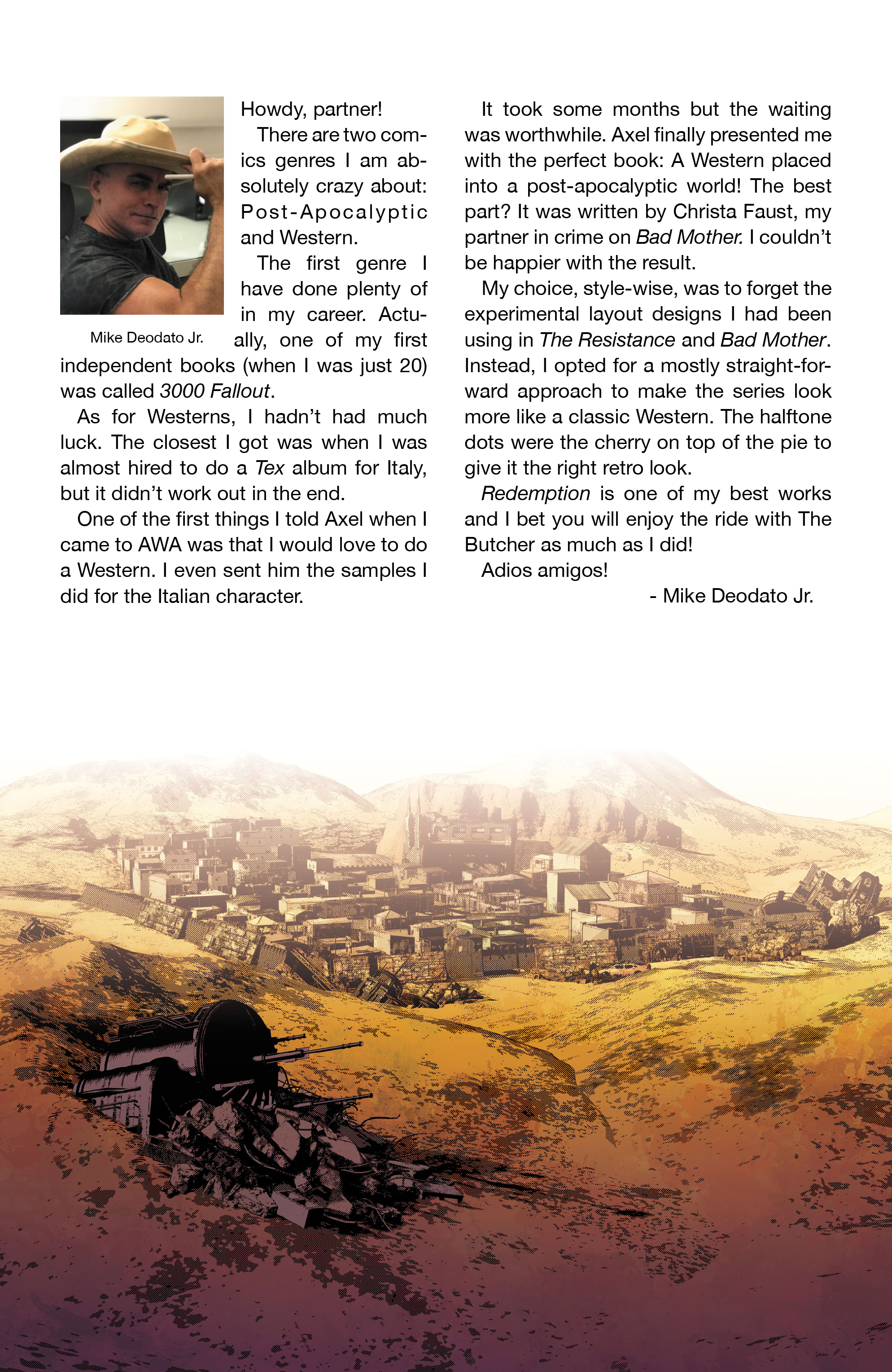 Read online Redemption comic -  Issue #1 - 26
