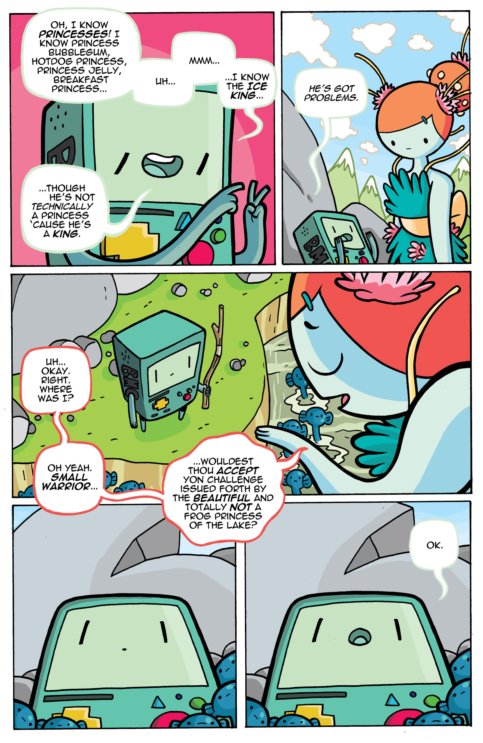 Read online Adventure Time comic -  Issue #42 - 22
