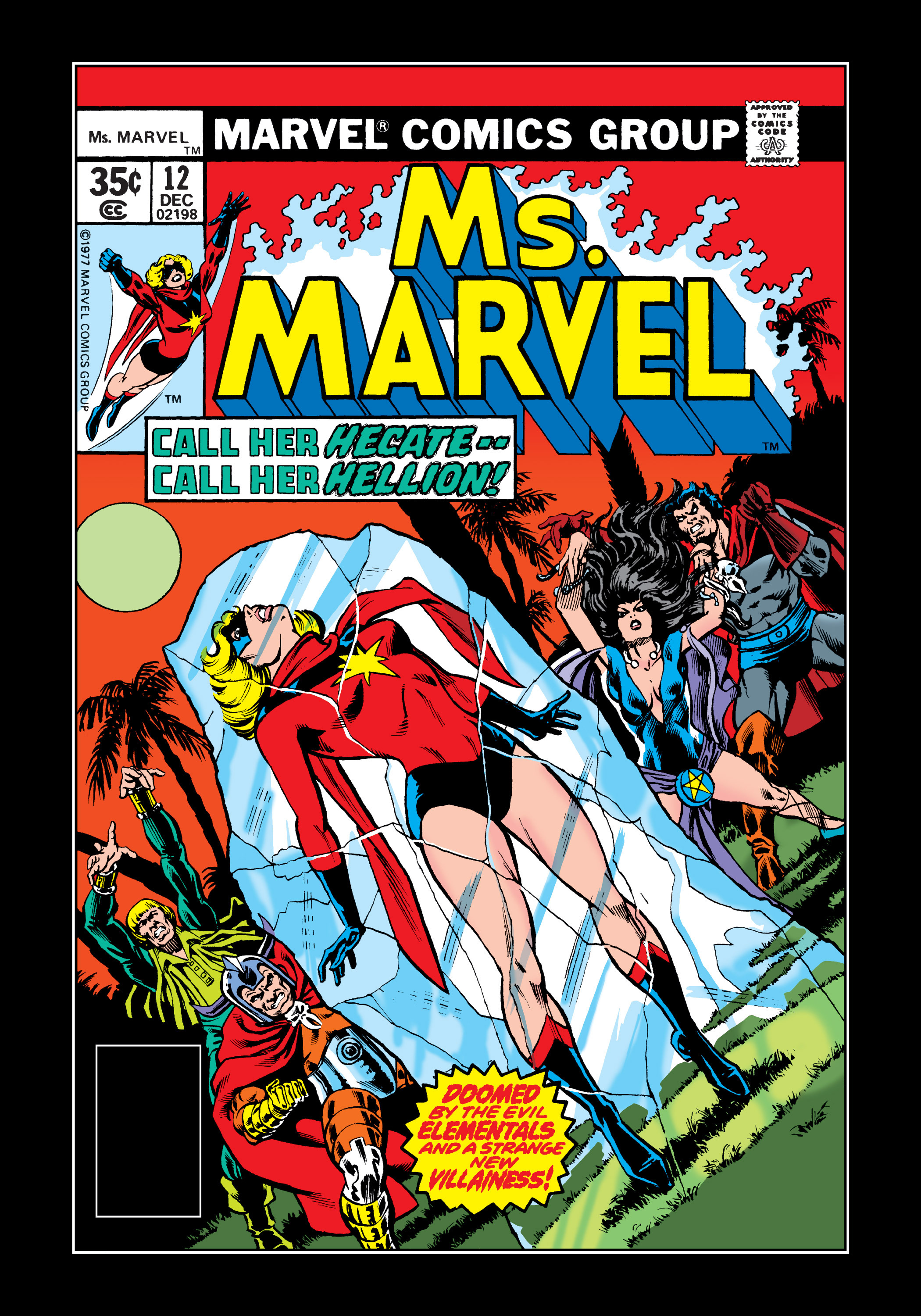 Read online Ms. Marvel (1977) comic -  Issue #12 - 1