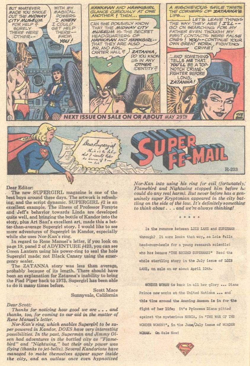 Read online Supergirl (1972) comic -  Issue #5 - 25