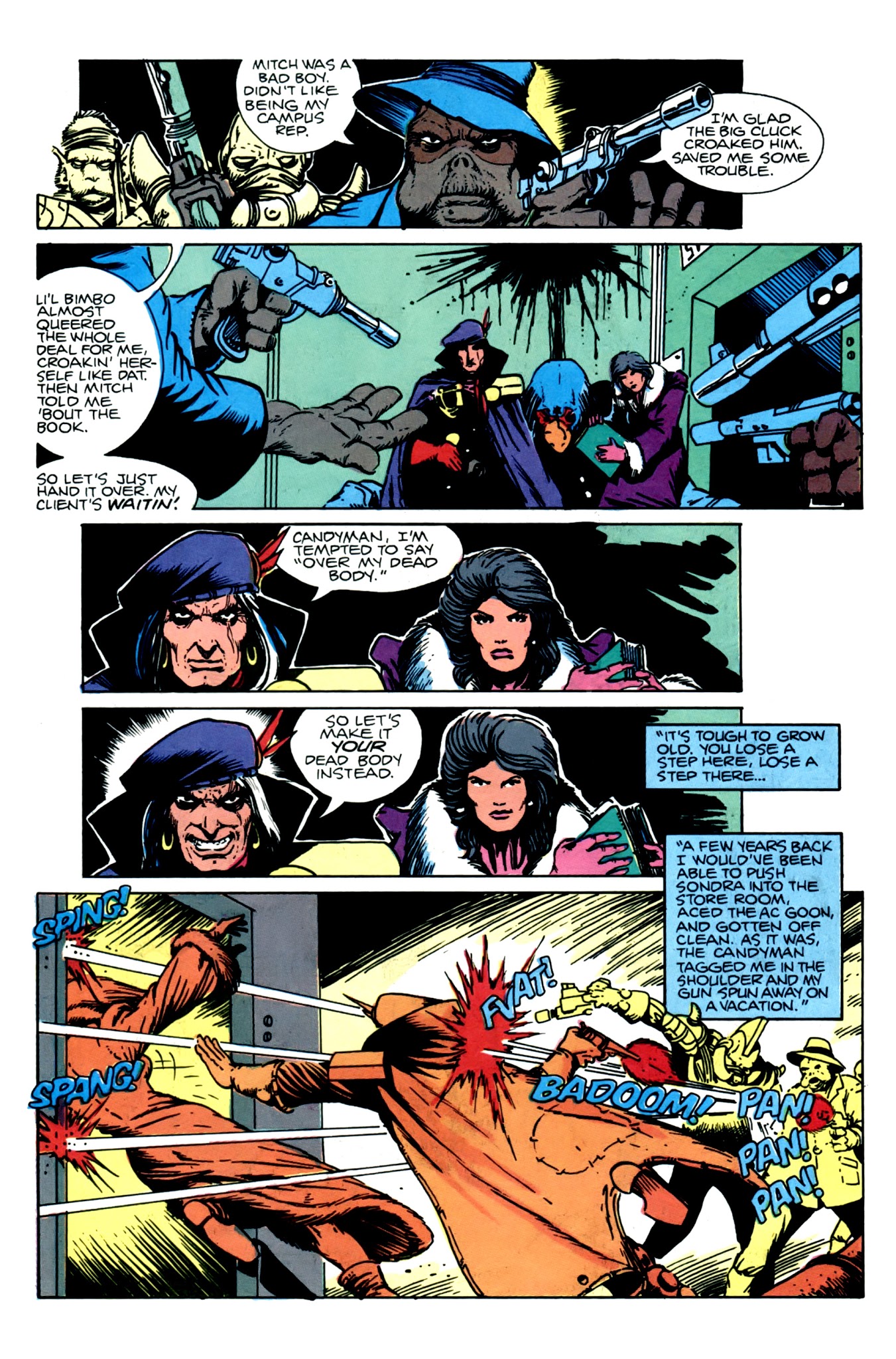 Read online Grimjack comic -  Issue #1 - 21