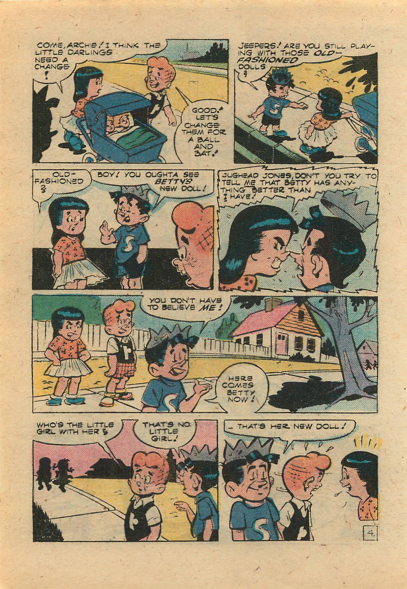 Read online Little Archie Comics Digest Magazine comic -  Issue #3 - 136