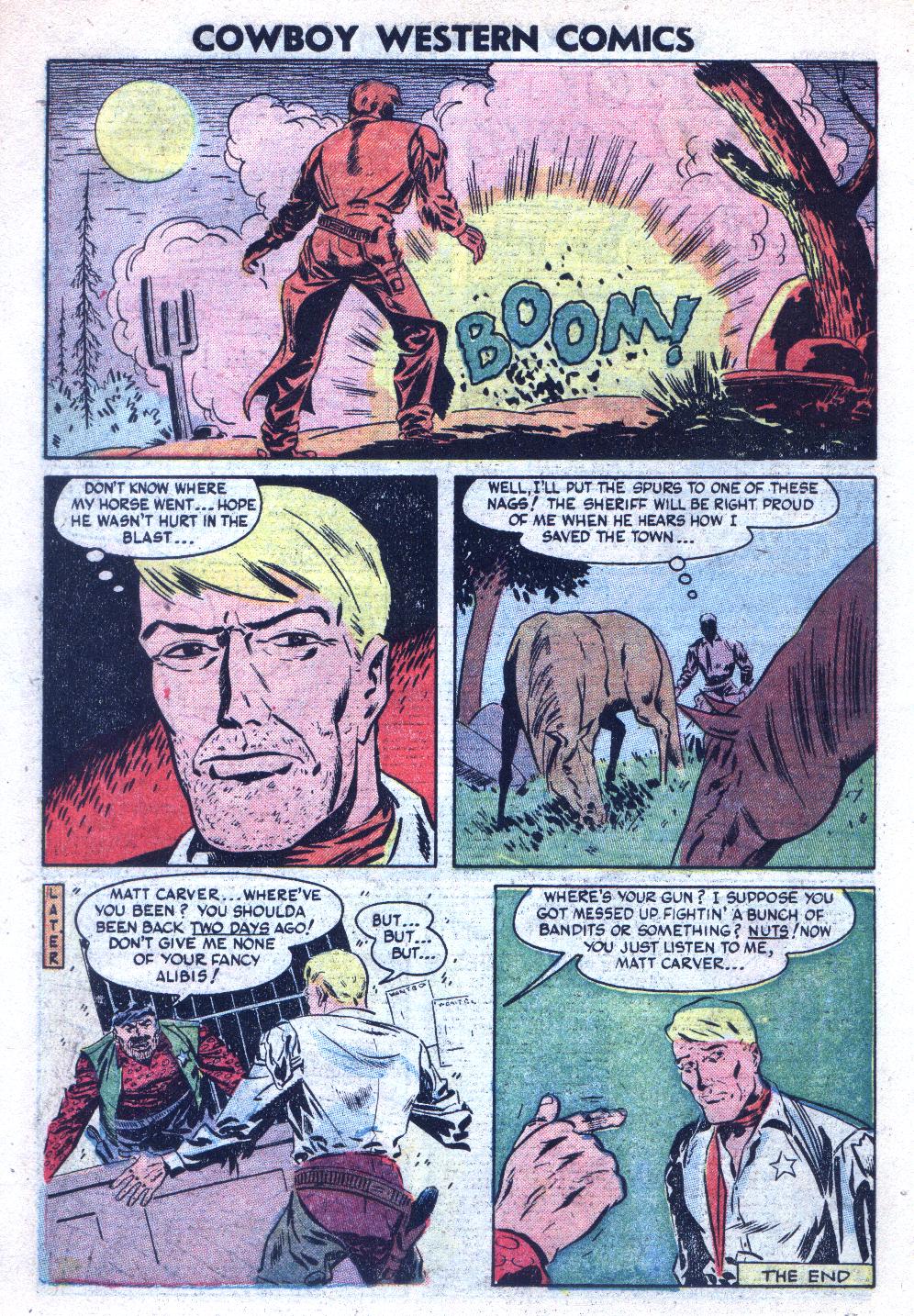 Read online Cowboy Western Comics (1953) comic -  Issue #46 - 26