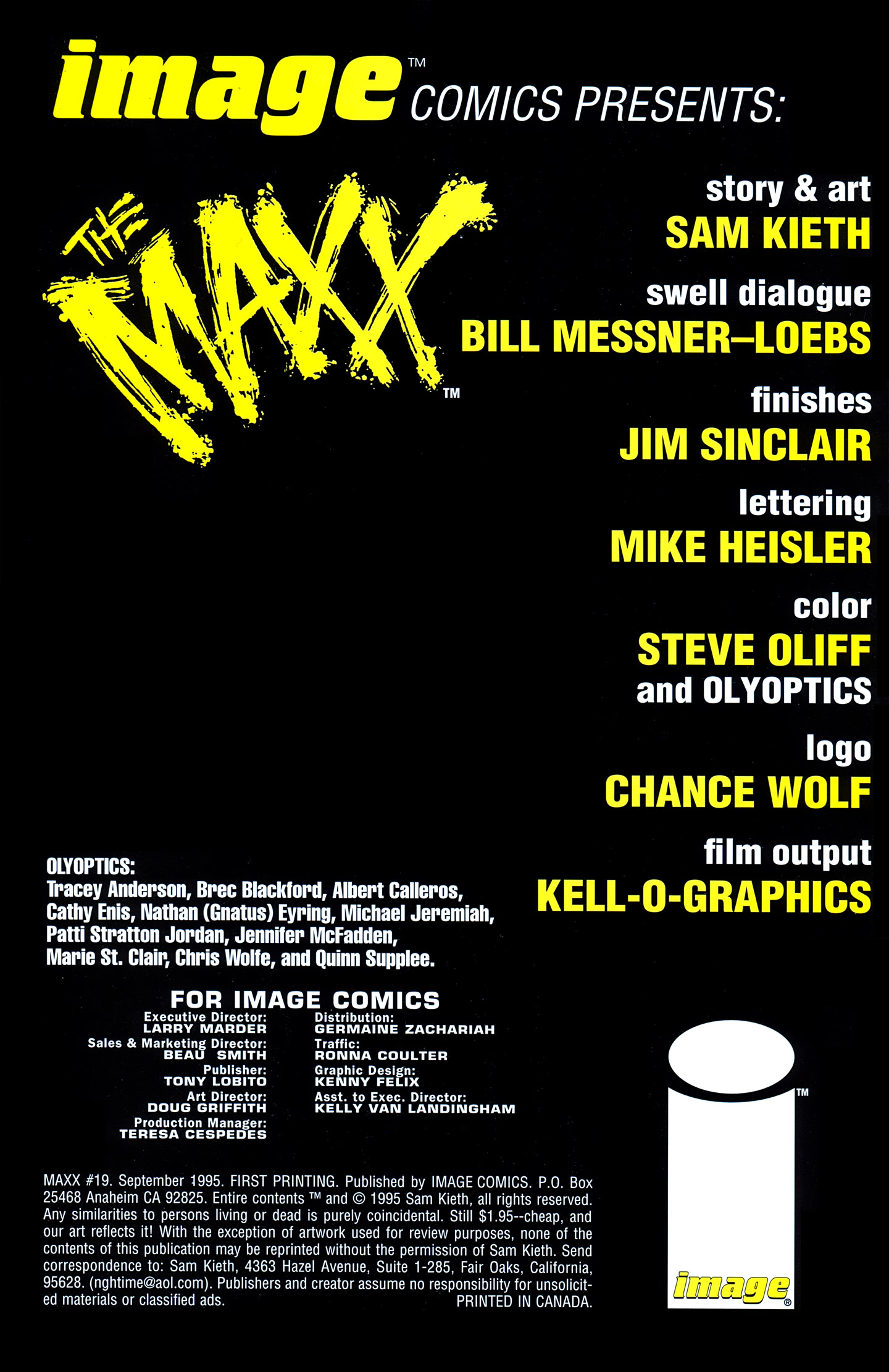 Read online The Maxx (1993) comic -  Issue #19 - 2