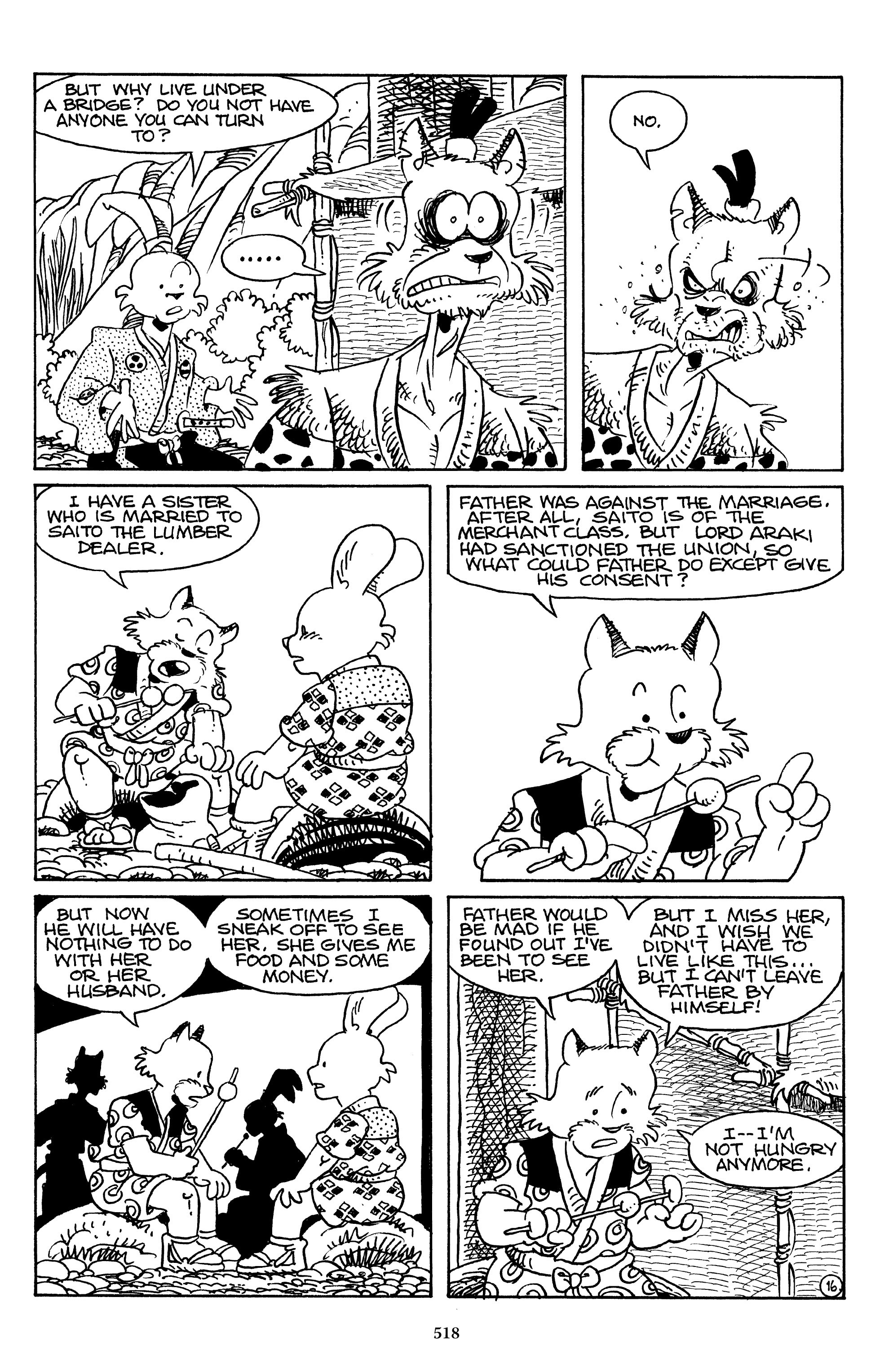 Read online The Usagi Yojimbo Saga comic -  Issue # TPB 4 - 514