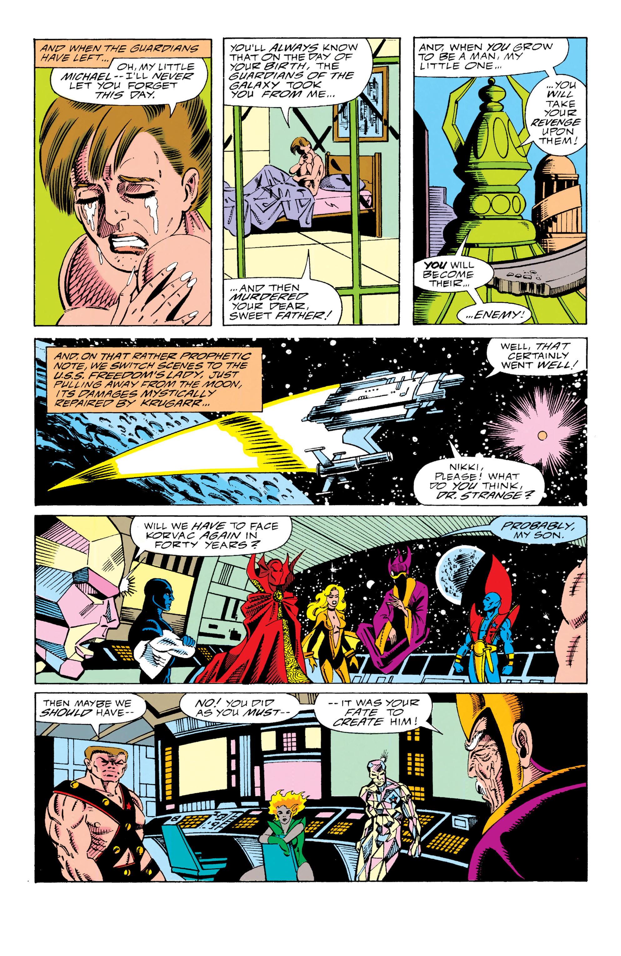 Read online Guardians of the Galaxy (1990) comic -  Issue # _TPB Guardians of the Galaxy by Jim Valentino 1 (Part 3) - 74
