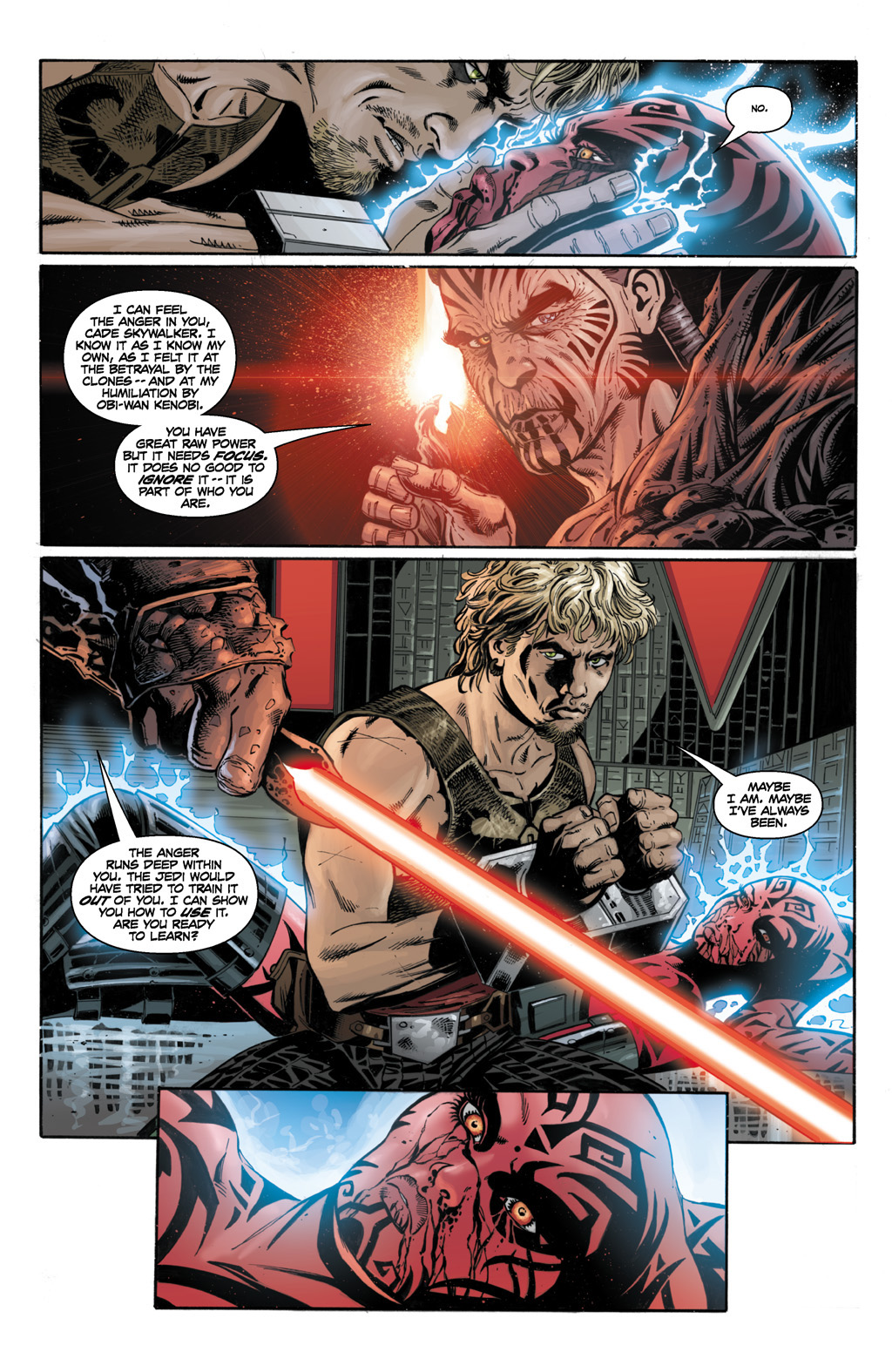 Read online Star Wars: Legacy (2006) comic -  Issue #16 - 21