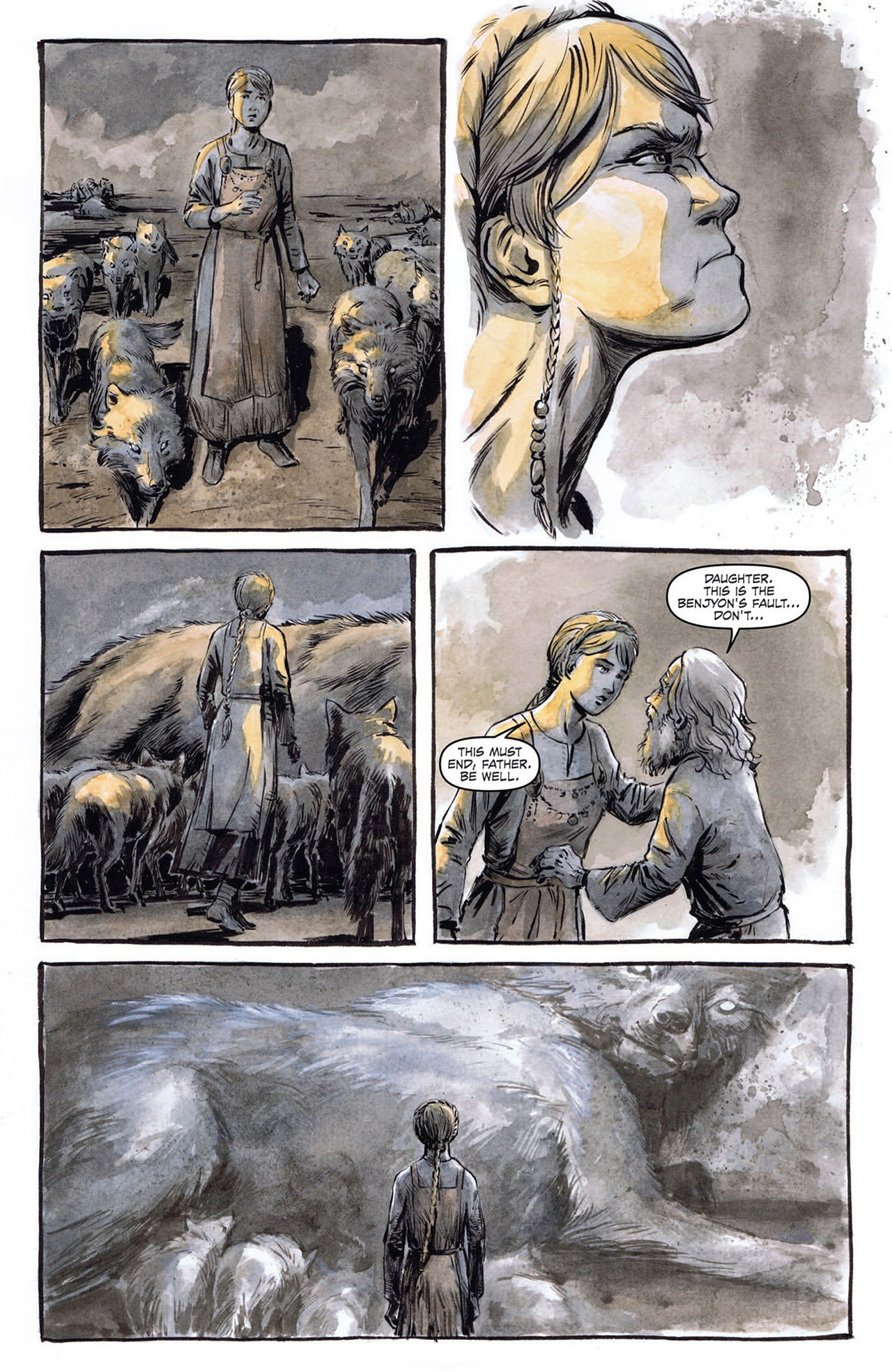 Read online Night of 1000 Wolves comic -  Issue #3 - 19