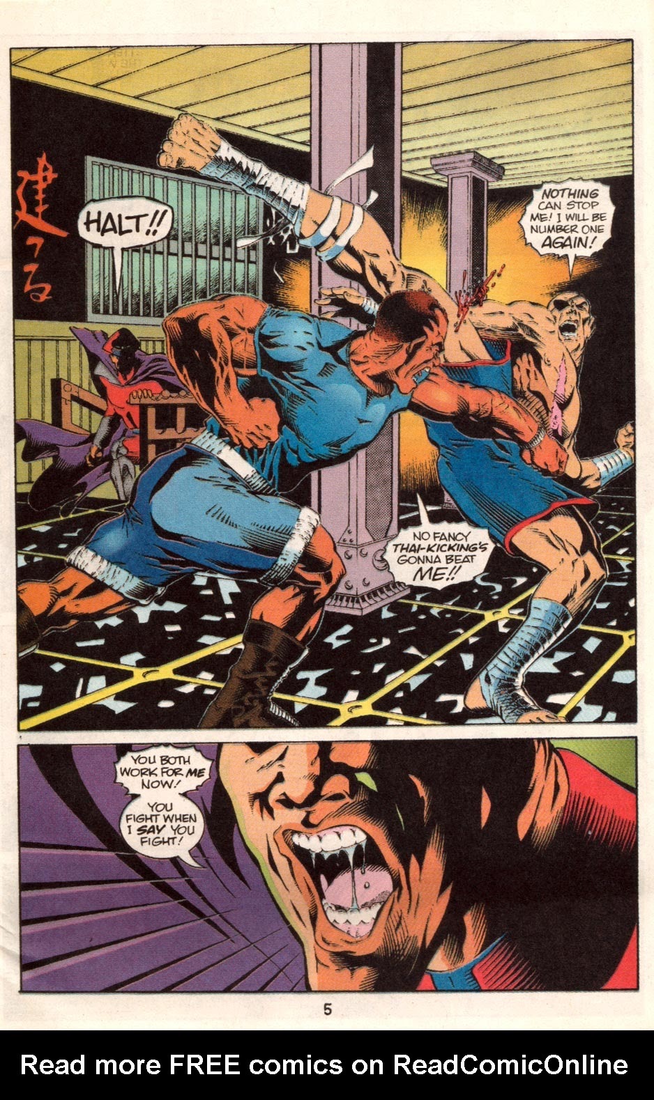 Read online Street Fighter (1994) comic -  Issue #1 - 7