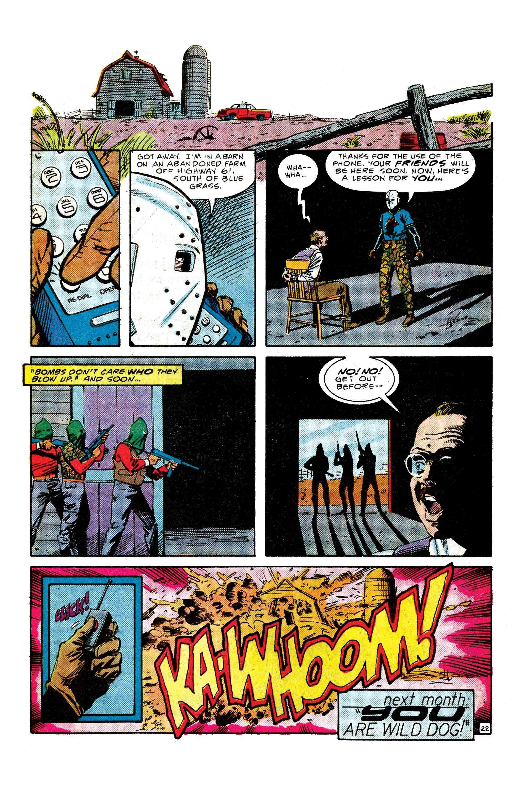 Read online Wild Dog comic -  Issue #2 - 23