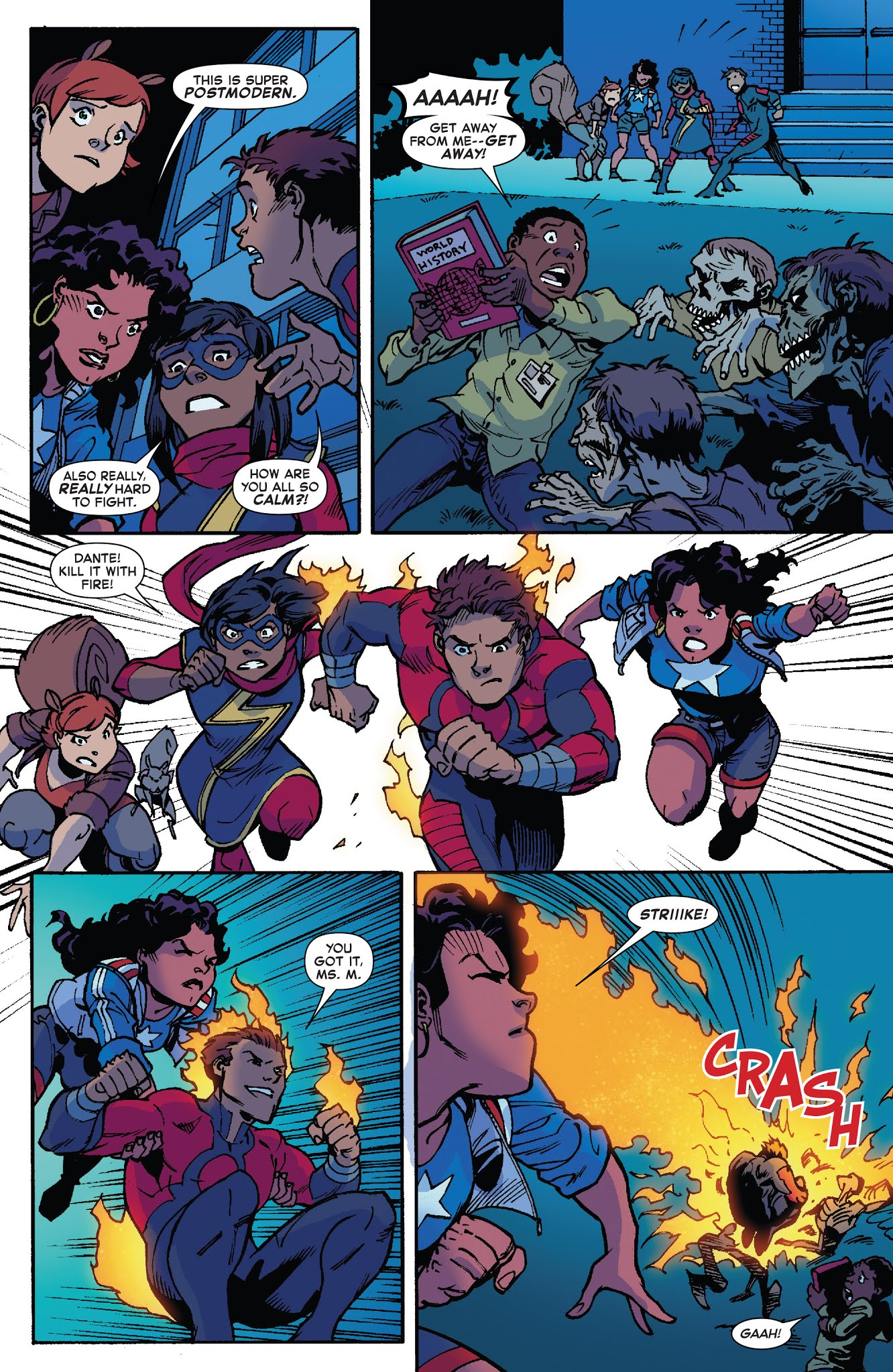 Read online Marvel Rising: Ms. Marvel/Squirrel Girl comic -  Issue # Full - 8