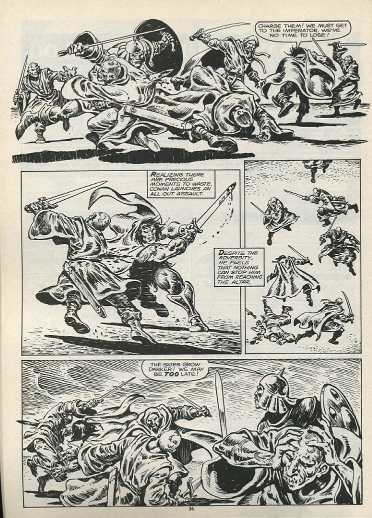 Read online The Savage Sword Of Conan comic -  Issue #178 - 38