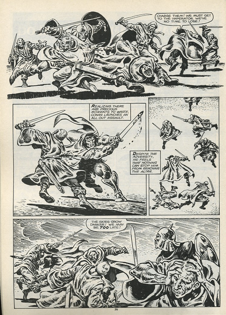 The Savage Sword Of Conan issue 178 - Page 38