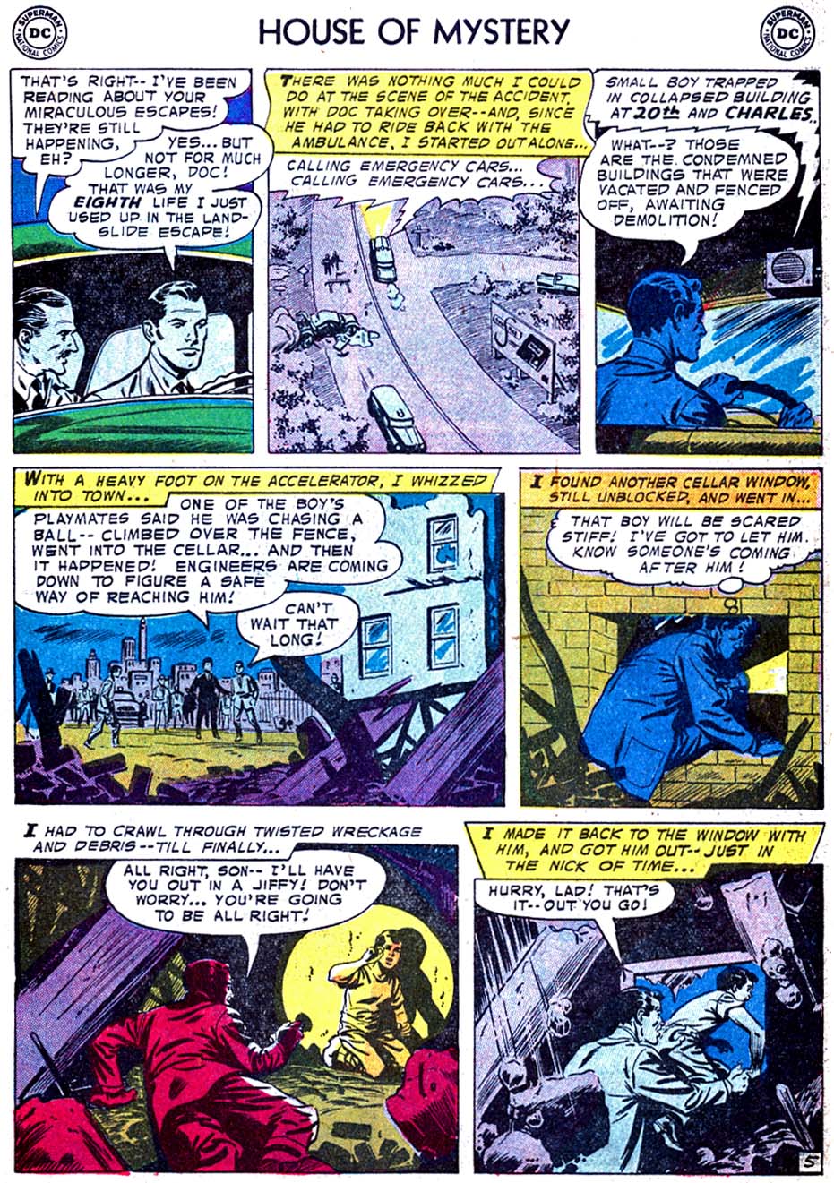 Read online House of Mystery (1951) comic -  Issue #70 - 7