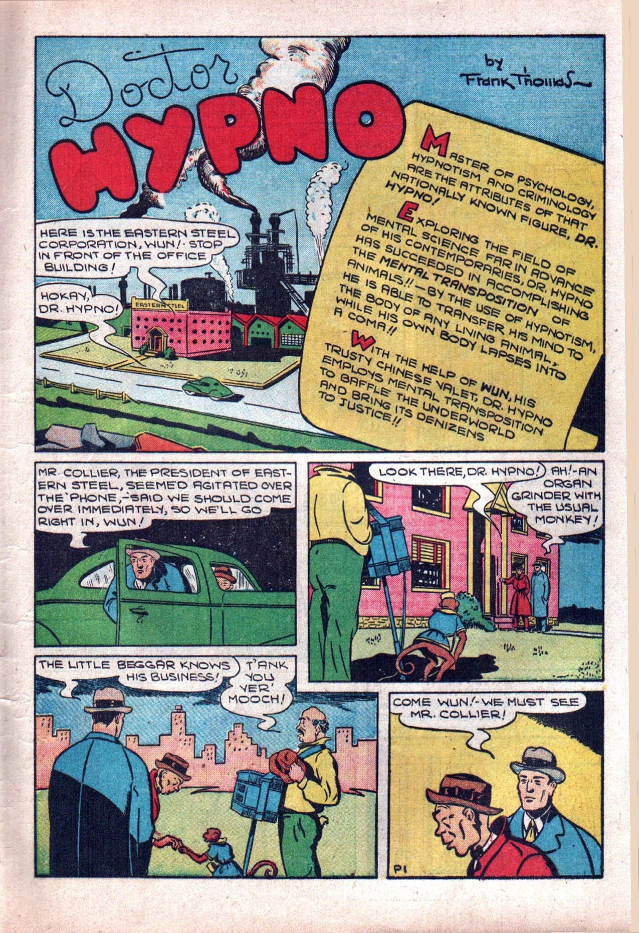 Read online Amazing Man Comics comic -  Issue #20 - 16