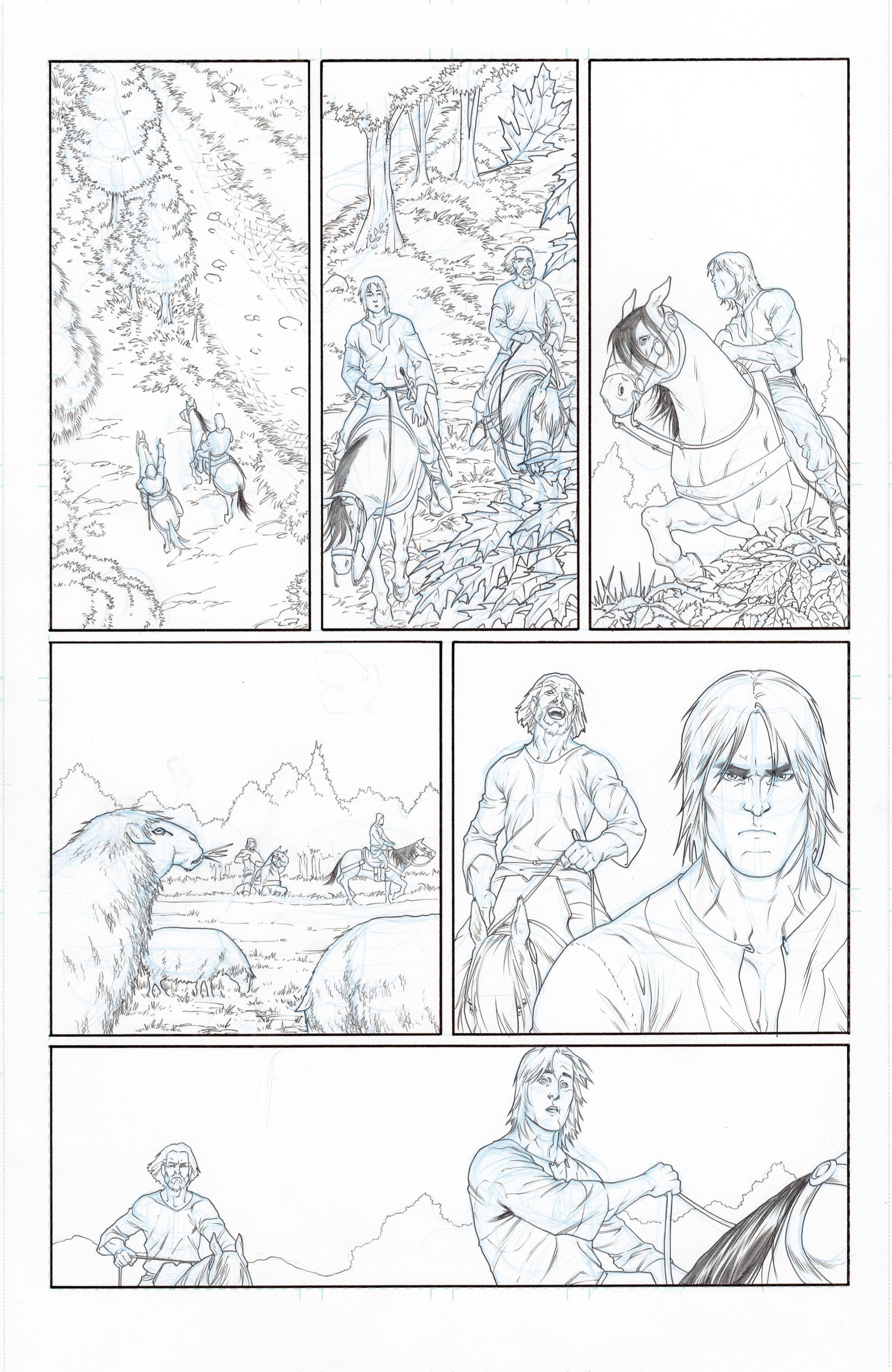 Read online The Sworn Sword: The Graphic Novel comic -  Issue # Full - 156