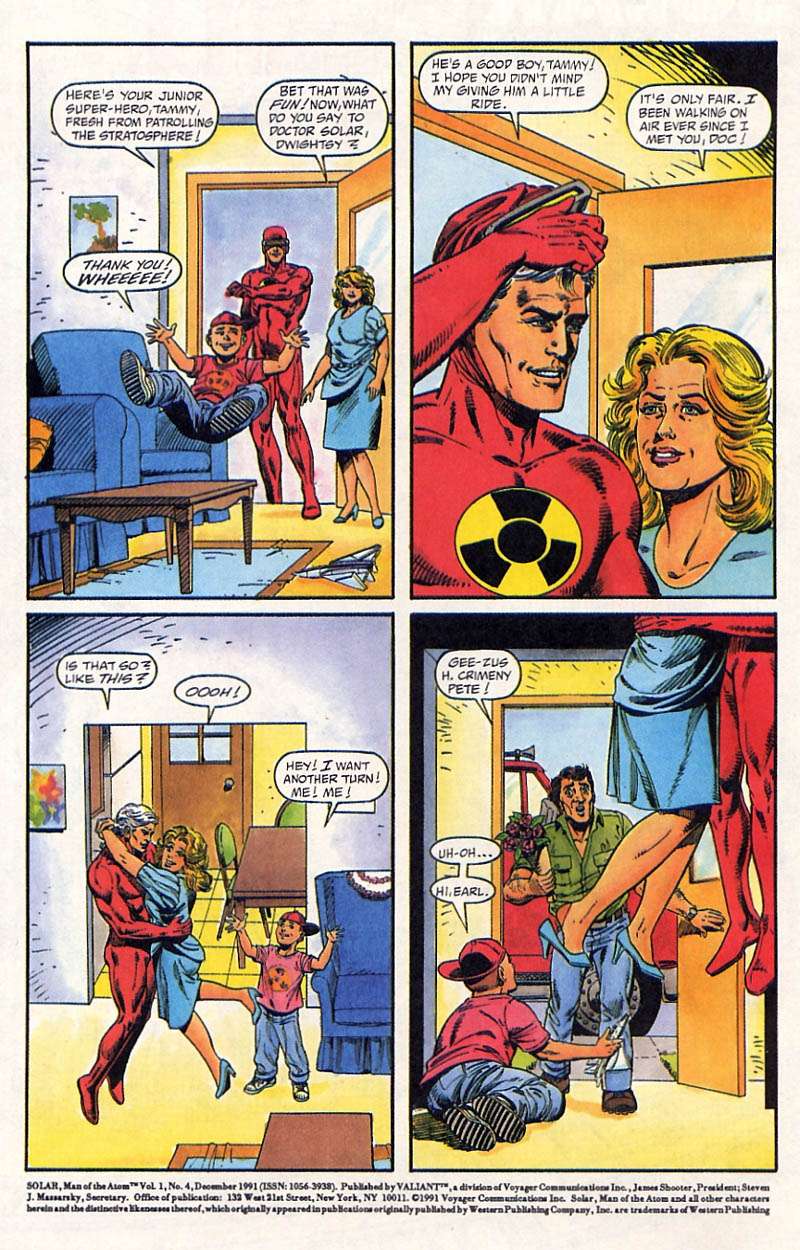 Read online Solar, Man of the Atom comic -  Issue #4 - 3
