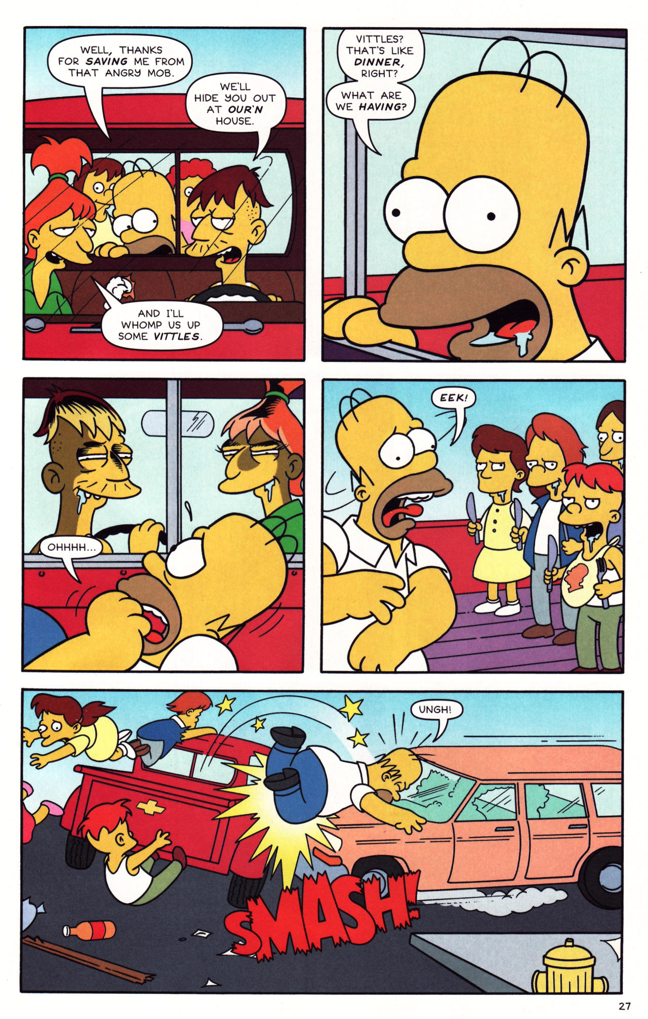 Read online Simpsons Comics comic -  Issue #137 - 22
