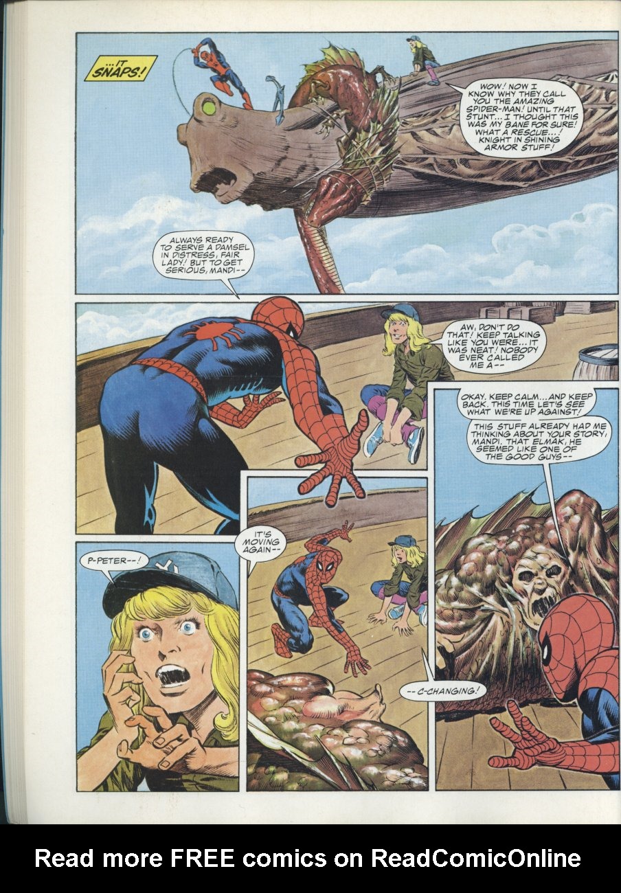 Read online Marvel Graphic Novel comic -  Issue #22 - Spider-Man - Hooky - 30