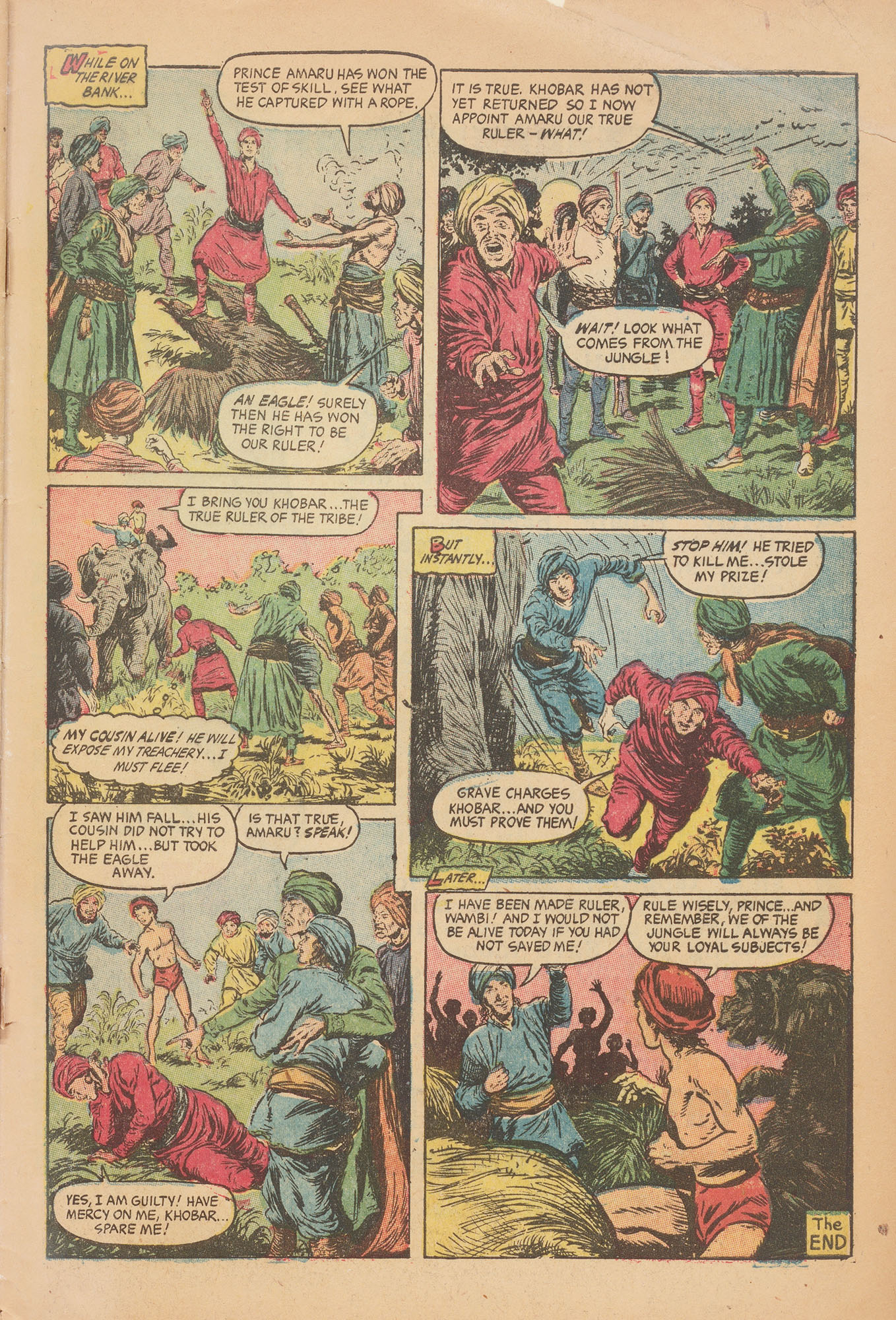 Read online Wambi Jungle Boy comic -  Issue #18 - 33