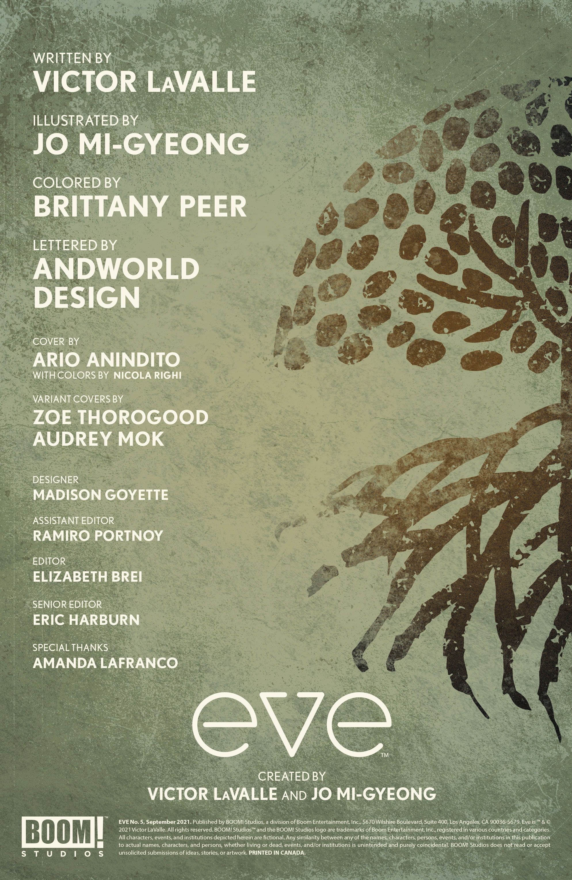 Read online Eve comic -  Issue #5 - 2