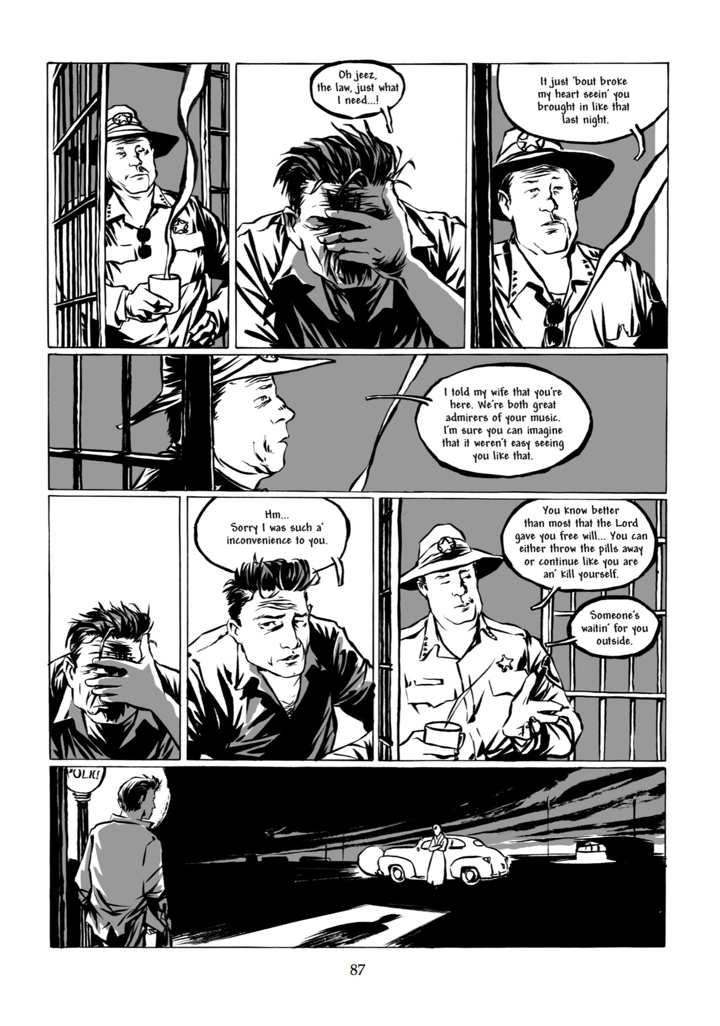 Read online Johnny Cash: I See a Darkness comic -  Issue # TPB - 83