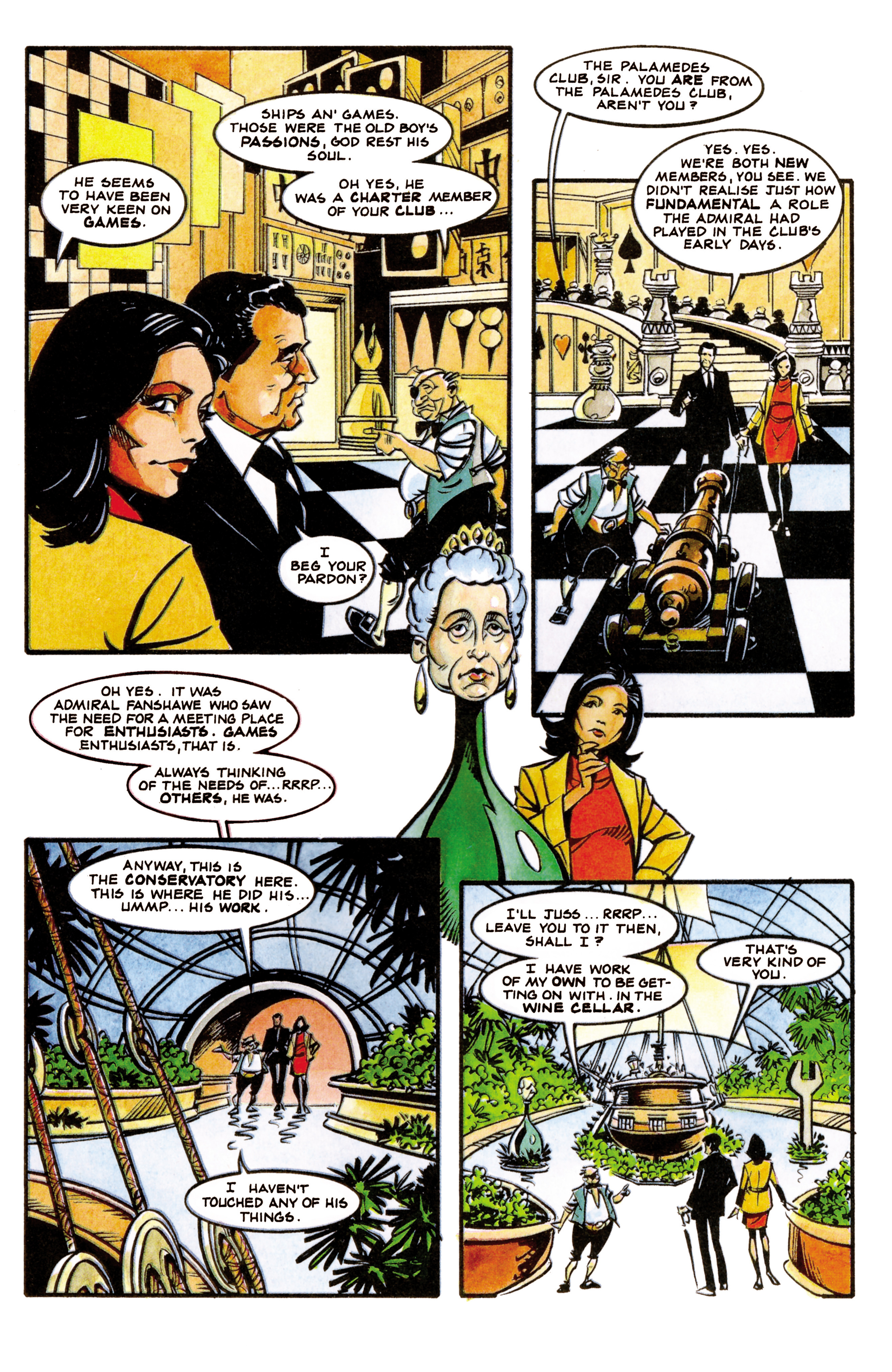 Read online Steed & Mrs. Peel: Golden Game comic -  Issue # Full - 23