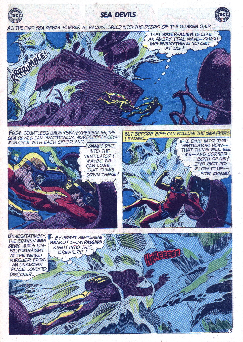 Read online Sea Devils comic -  Issue #7 - 8