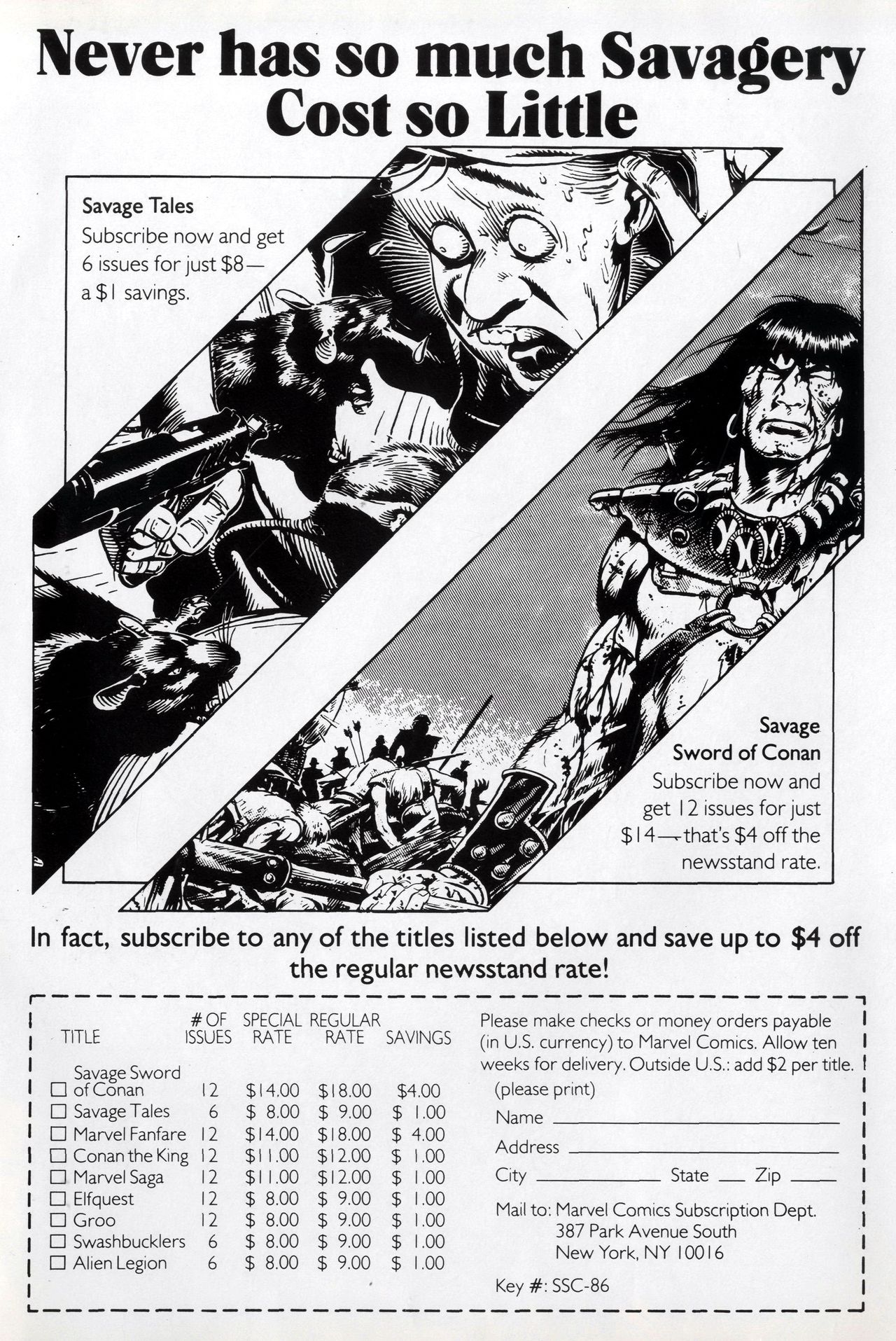 Read online Savage Tales (1985) comic -  Issue #6 - 68