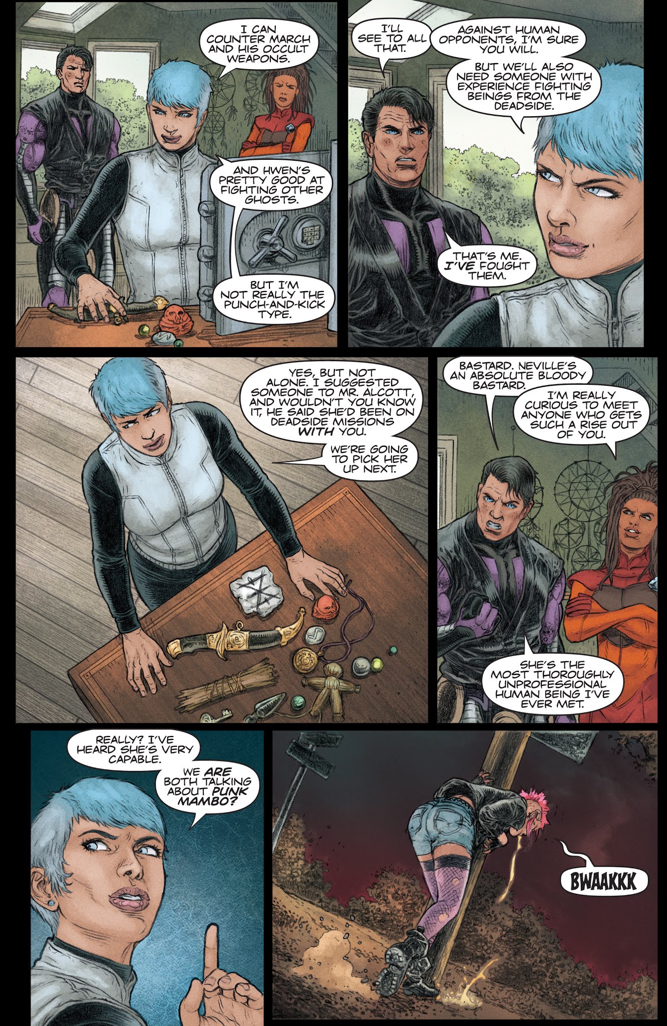 Read online Ninja-K comic -  Issue #7 - 8