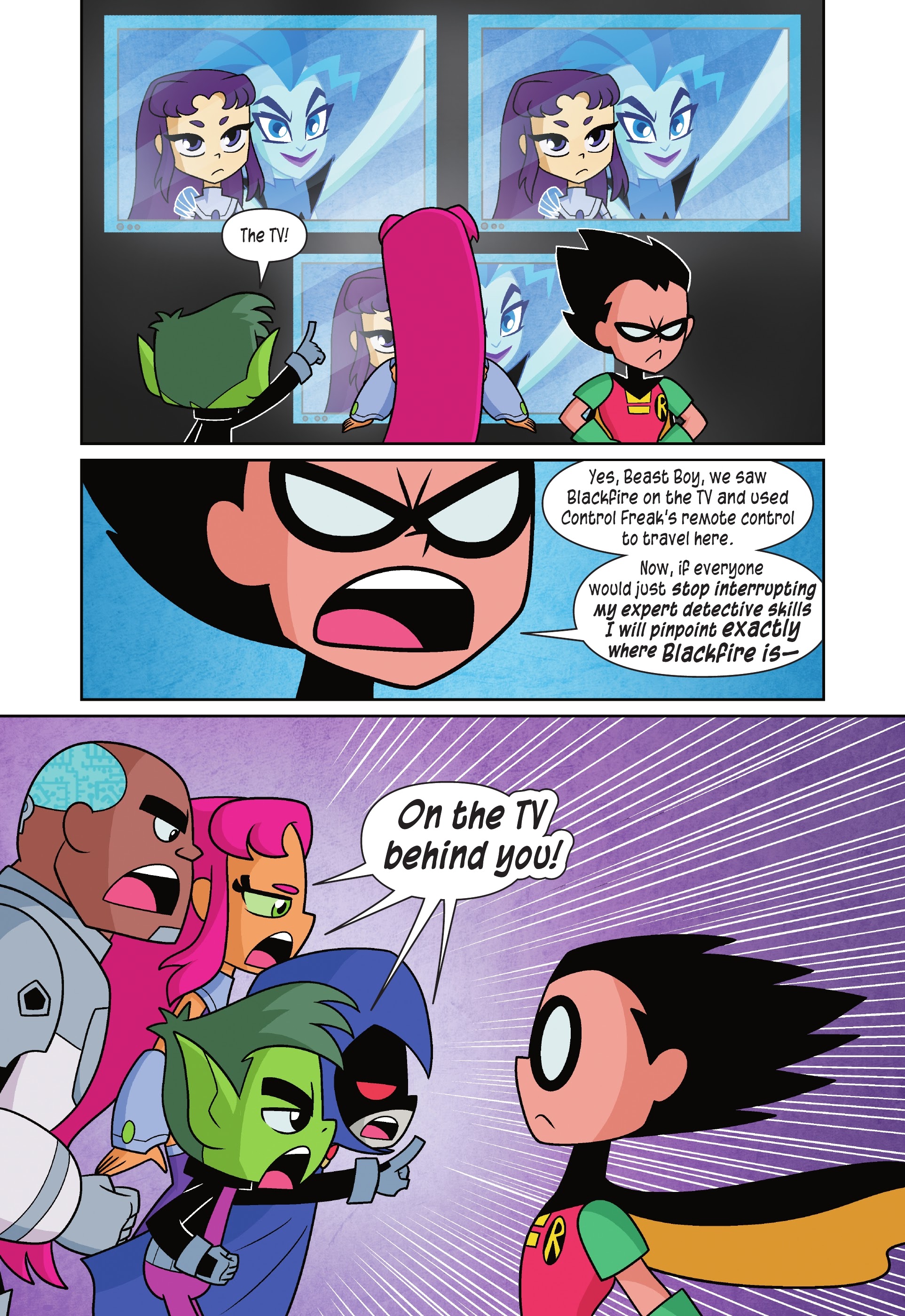 Read online Teen Titans Go!/DC Super Hero Girls: Exchange Students comic -  Issue # TPB (Part 1) - 76
