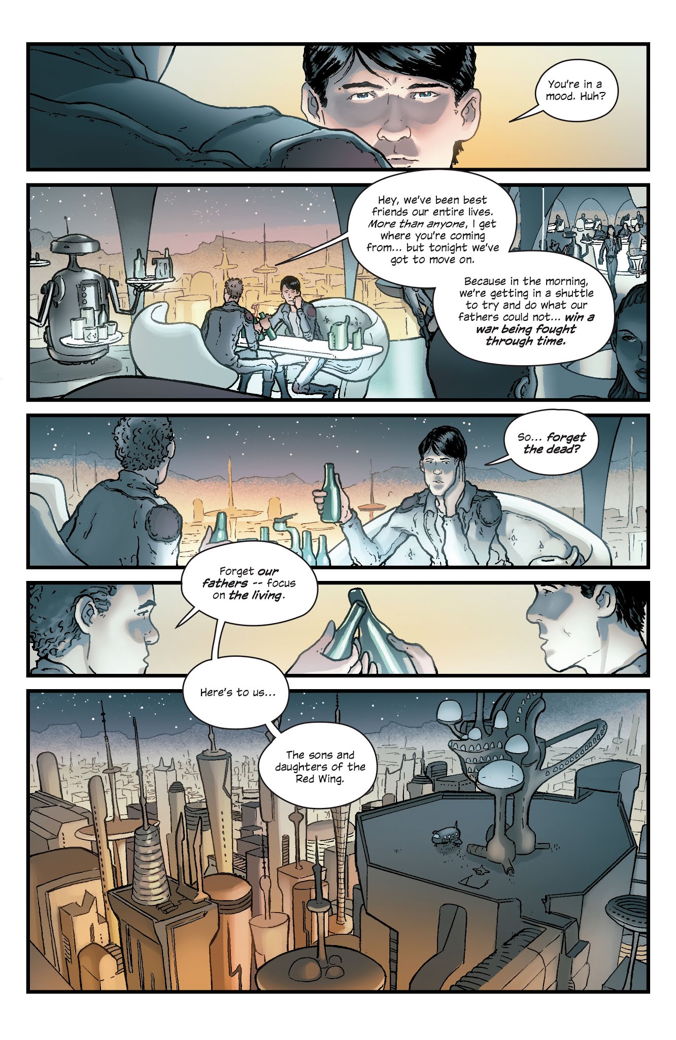 Read online The Red Wing comic -  Issue # TPB - 14