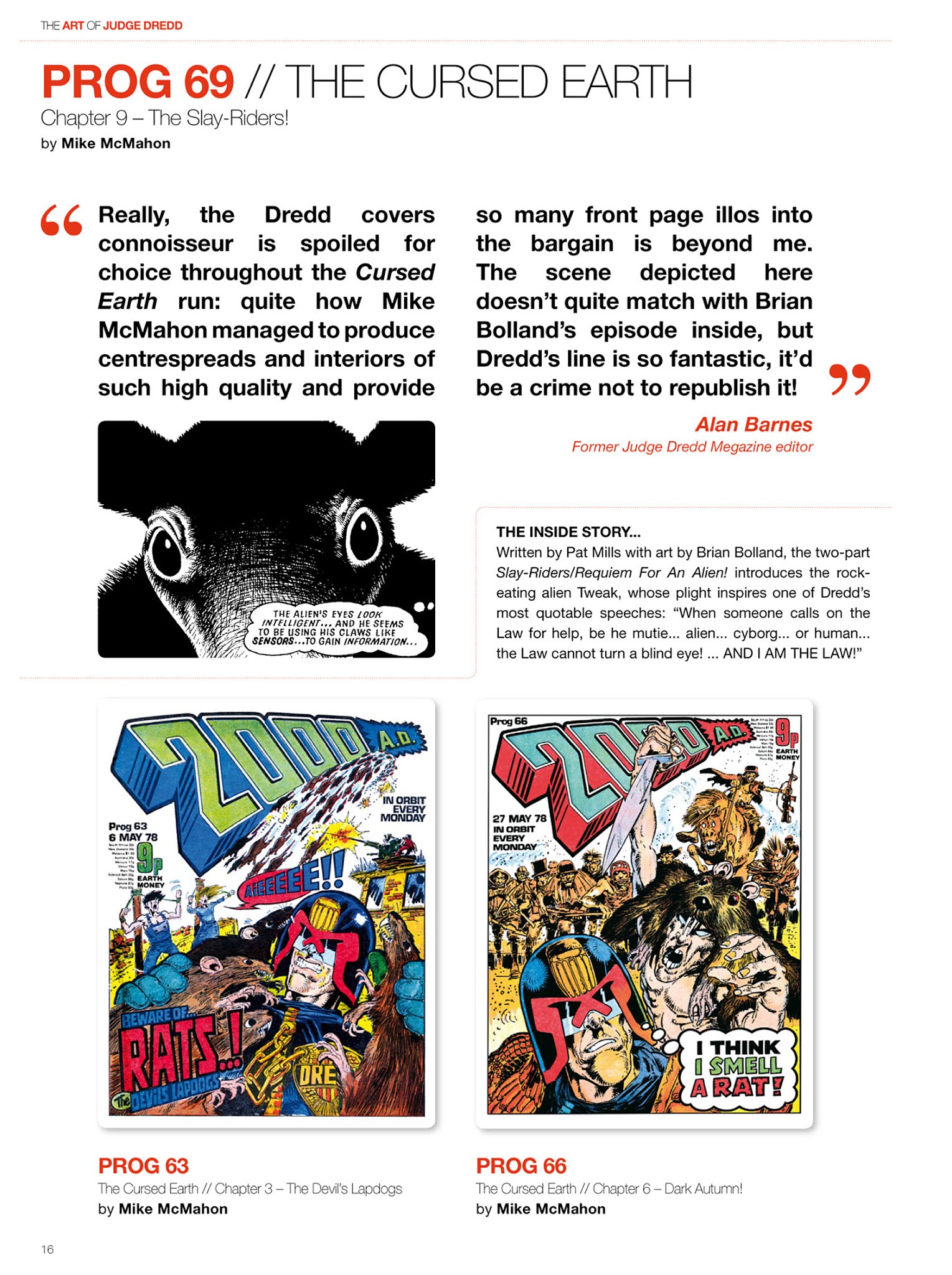 Read online The Art of Judge Dredd: Featuring 35 Years of Zarjaz Covers comic -  Issue # TPB (Part 1) - 17