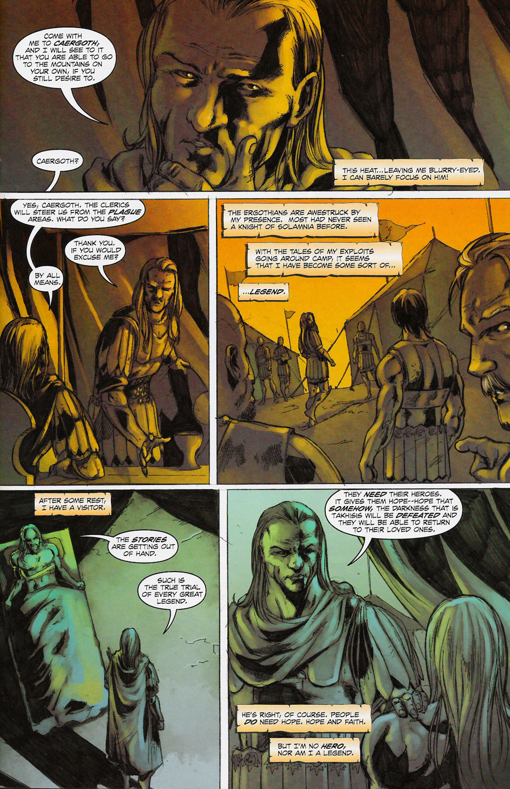 Read online Dragonlance: The Legend of Huma comic -  Issue #6 - 19