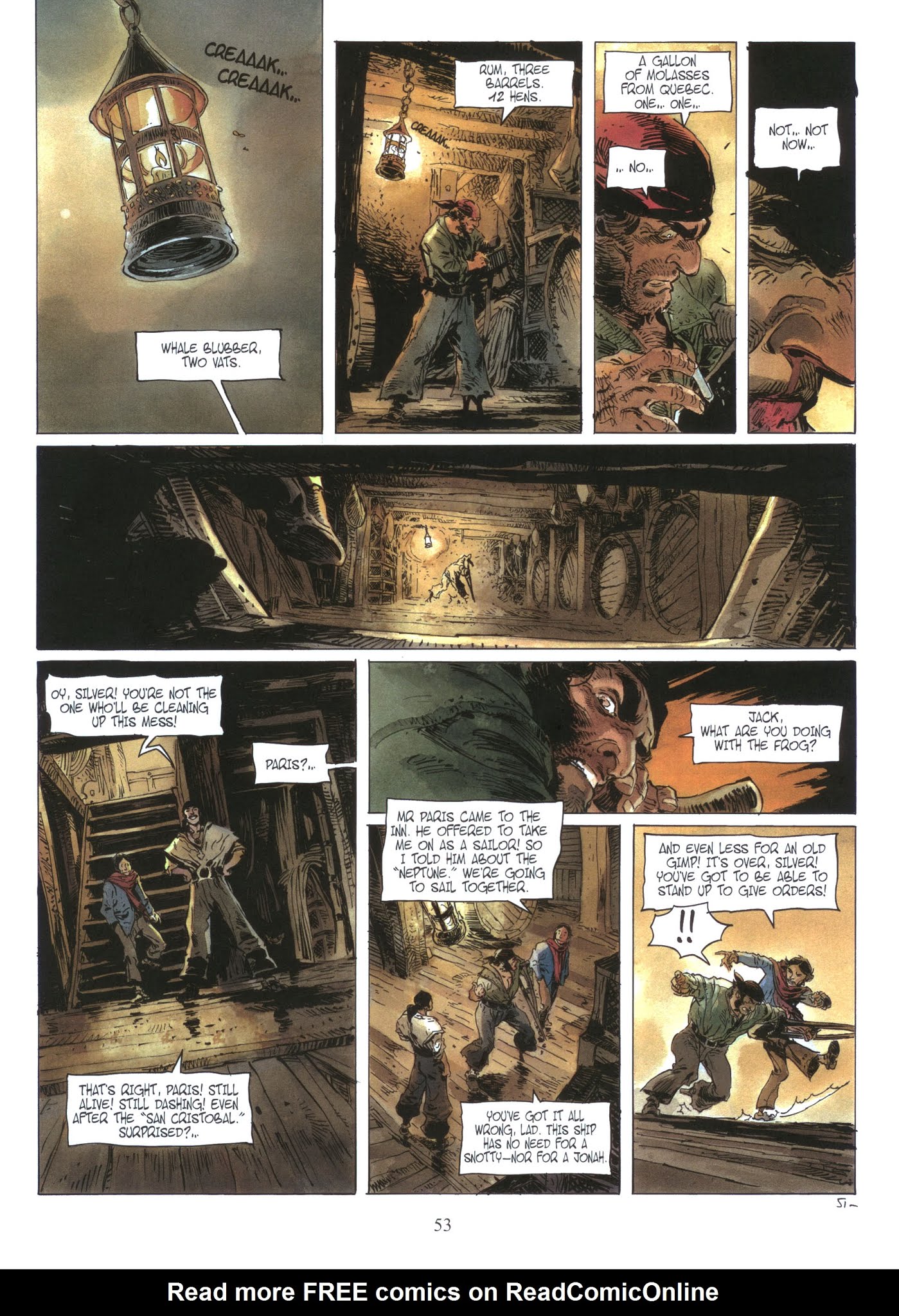 Read online Long John Silver comic -  Issue #1 - 54