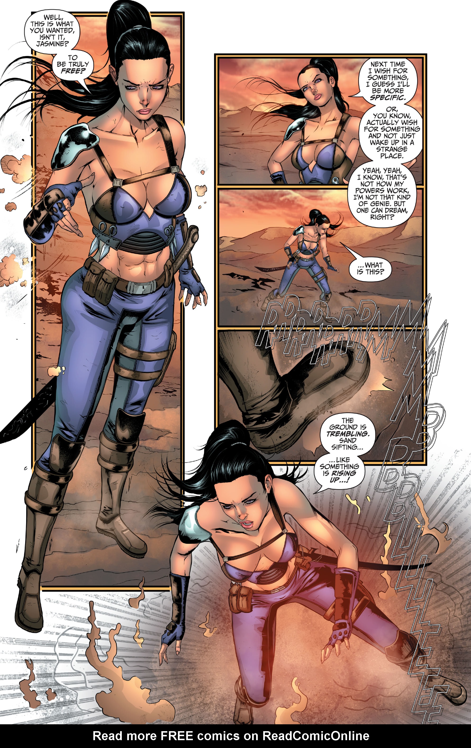 Read online Myths & Legends Quarterly: Jasmine comic -  Issue # Full - 7