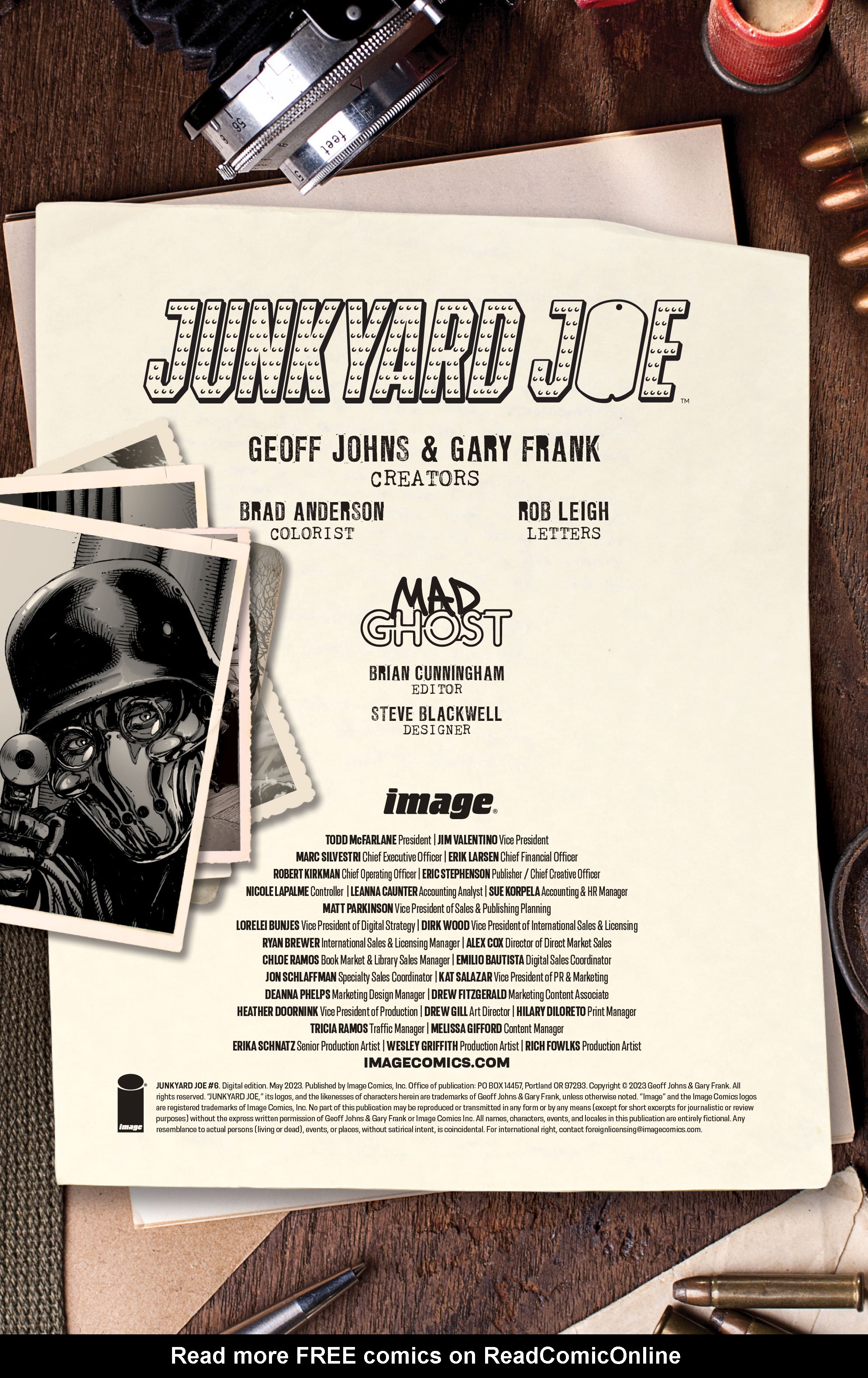 Read online Junkyard Joe comic -  Issue #6 - 2