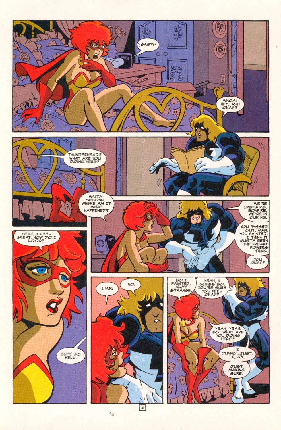 Read online Young Heroes in Love comic -  Issue #6 - 5