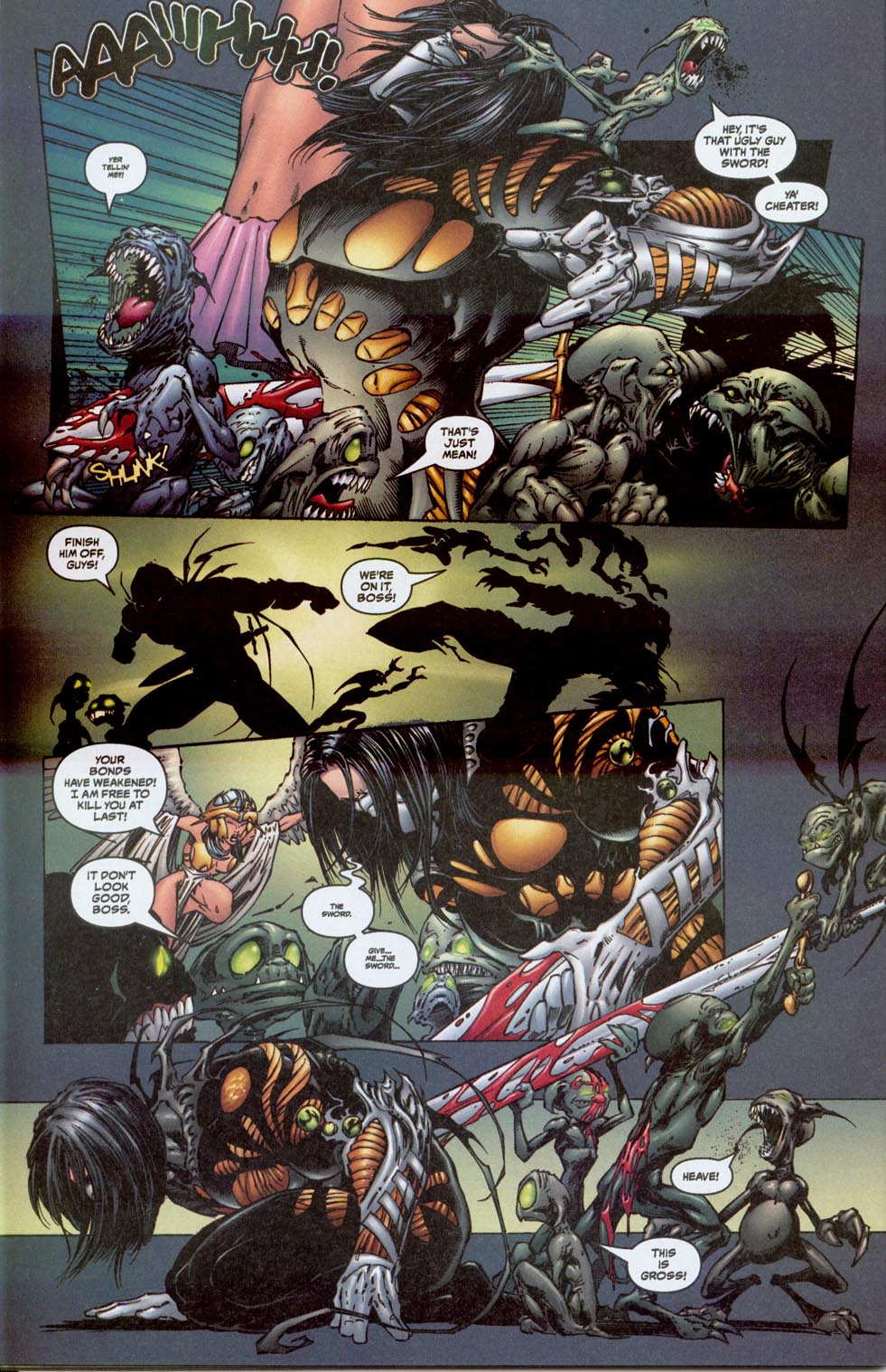 Read online The Darkness (1996) comic -  Issue #25 - 32