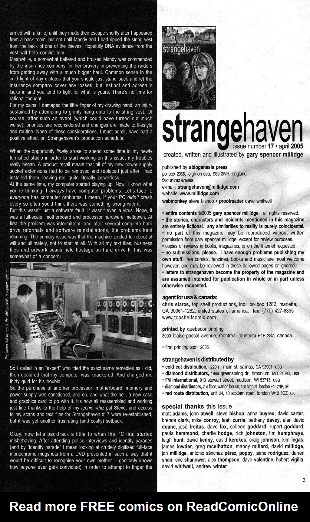 Read online Strangehaven comic -  Issue #17 - 3