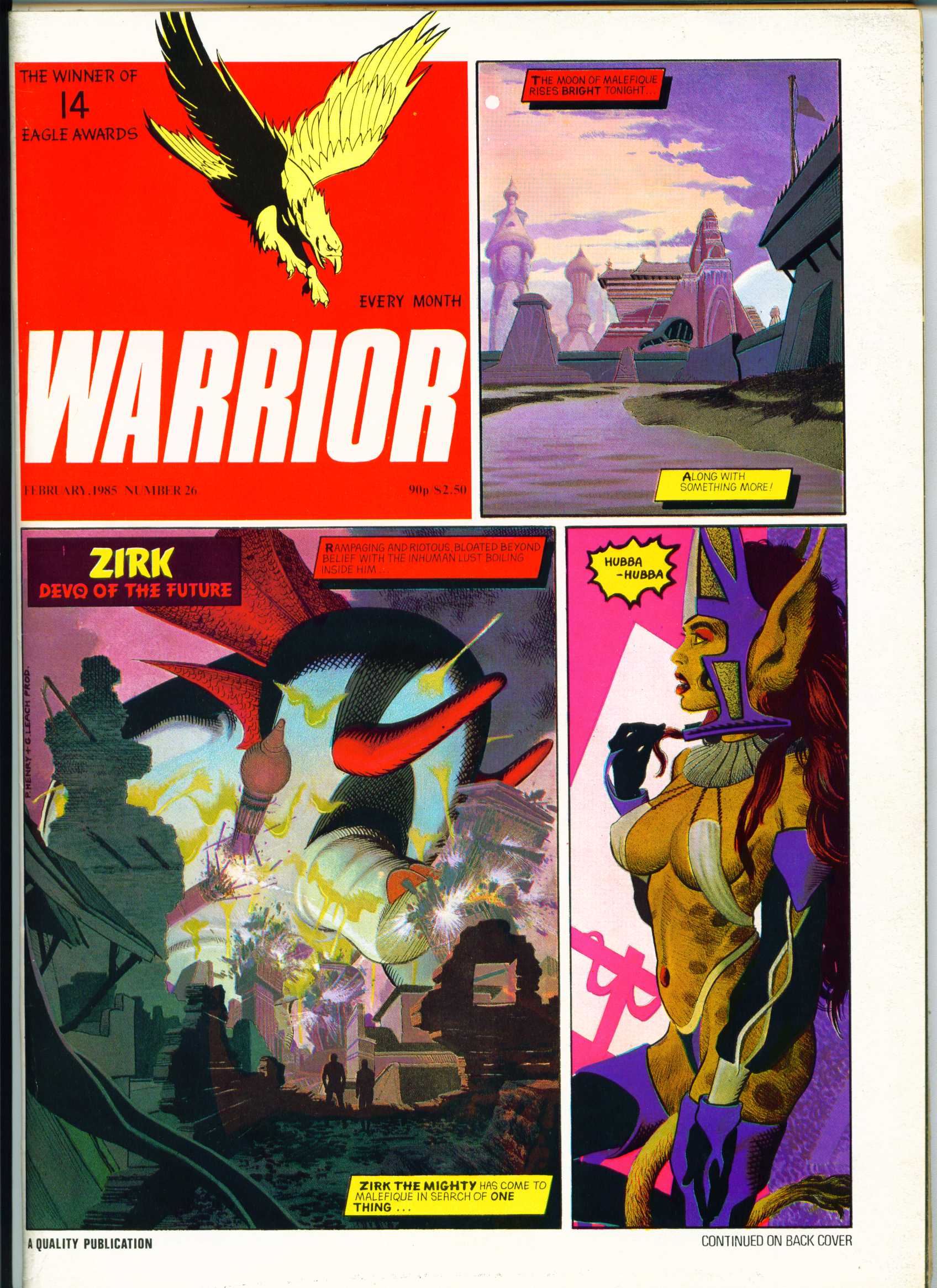 Read online Warrior comic -  Issue #26 - 1