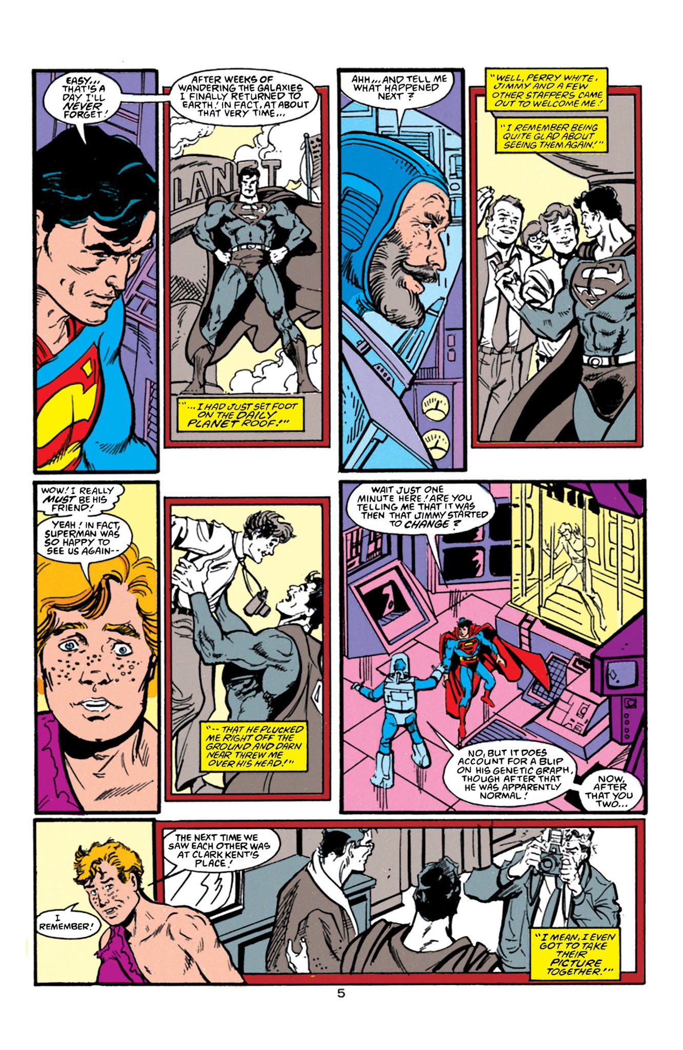 Read online Superman: The Exile & Other Stories Omnibus comic -  Issue # TPB (Part 9) - 6