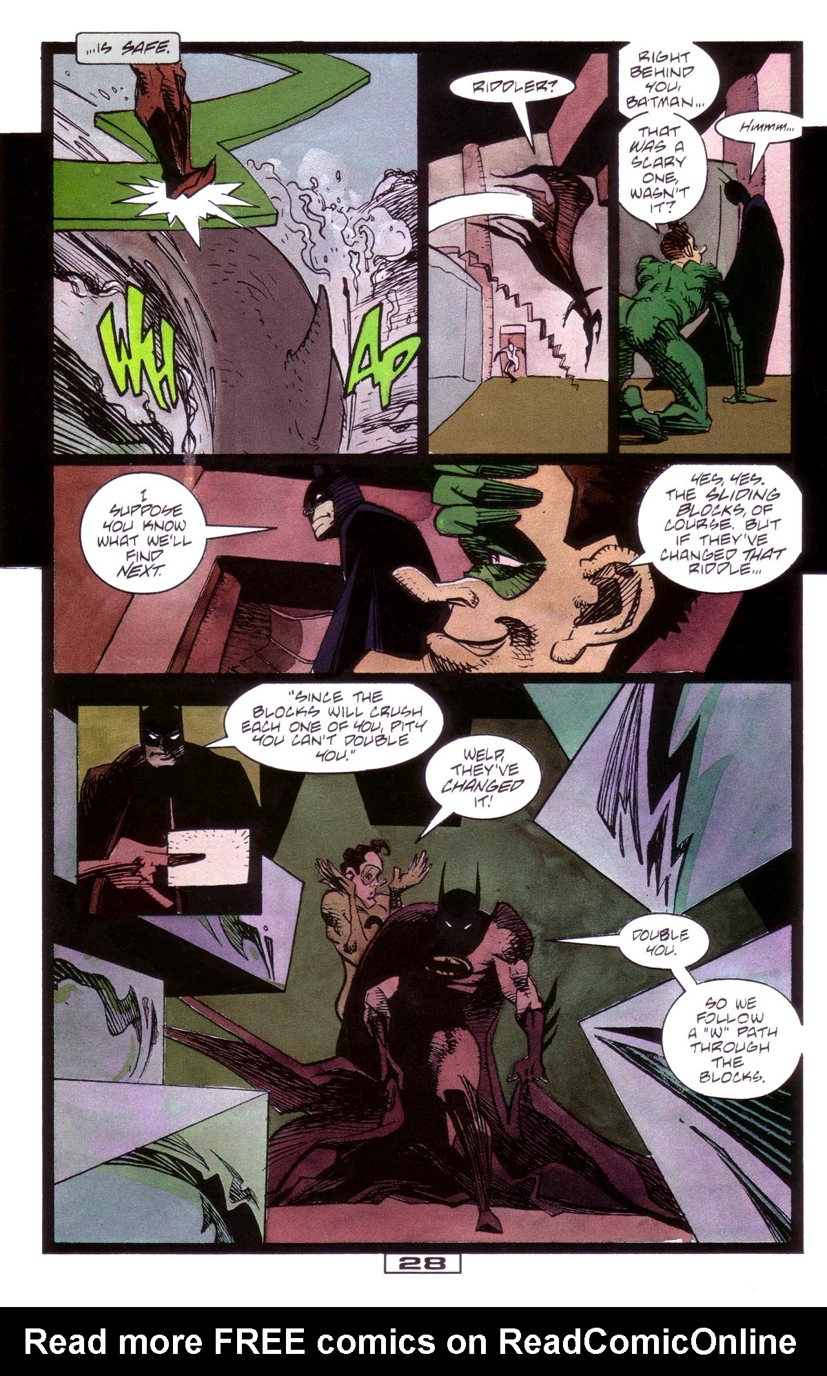 Read online Batman: Run, Riddler, Run comic -  Issue #3 - 31